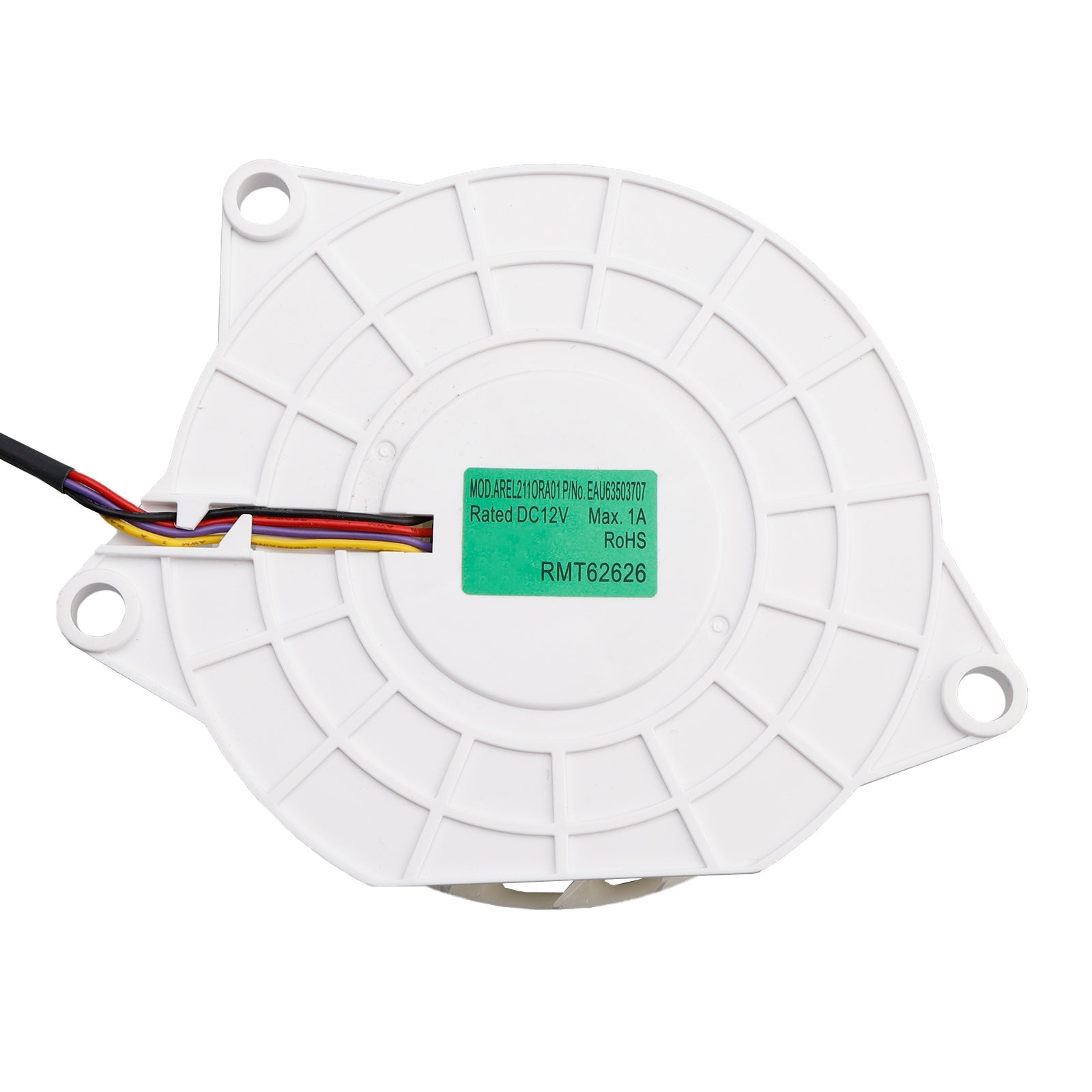 EAU63503707 Refrigerator Evaporator Fan Motor DC12V 1A For LG Refrigerator