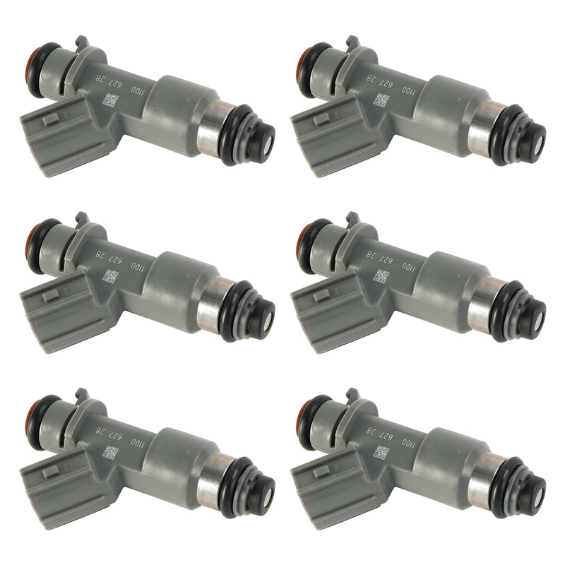 6PCS Fuel Injector 16450-R70-A01 Fit Accord Crosstour MDX 3.0L 3.5L 3.7L V6