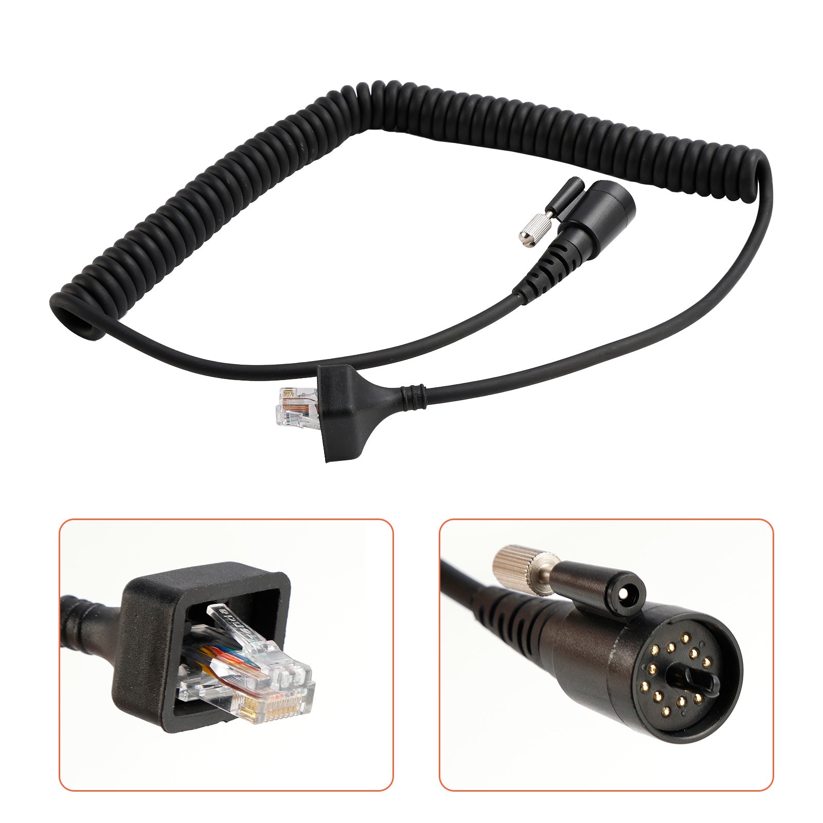 KMC27 Microphone Hand Microphone Cable For KENWOOD TK-890 TK-5710 TK-5810 TK-5910