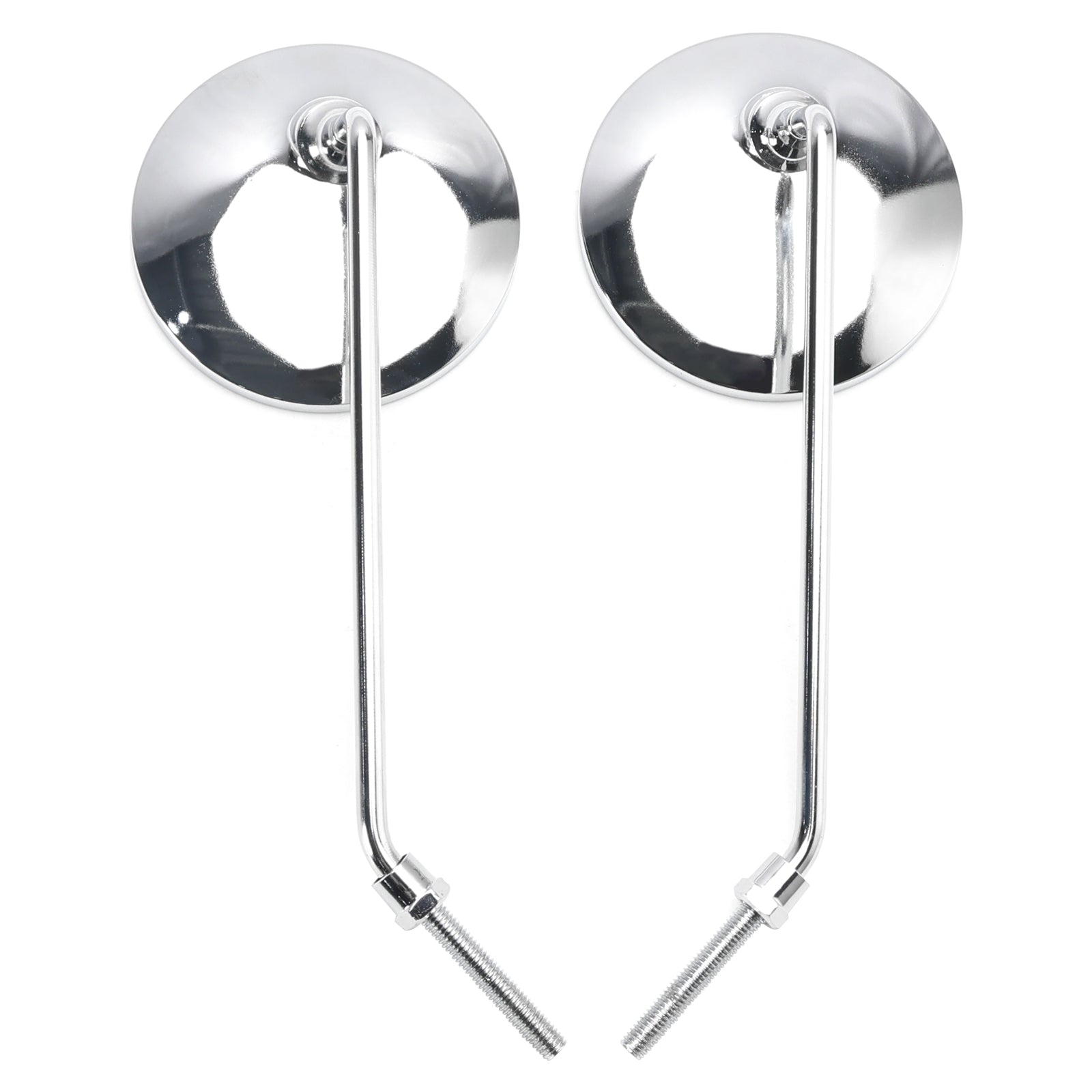 리어 뷰 미러 크롬 미러 라운드 8mm 피트 혼다 여권 C50 C70 C90