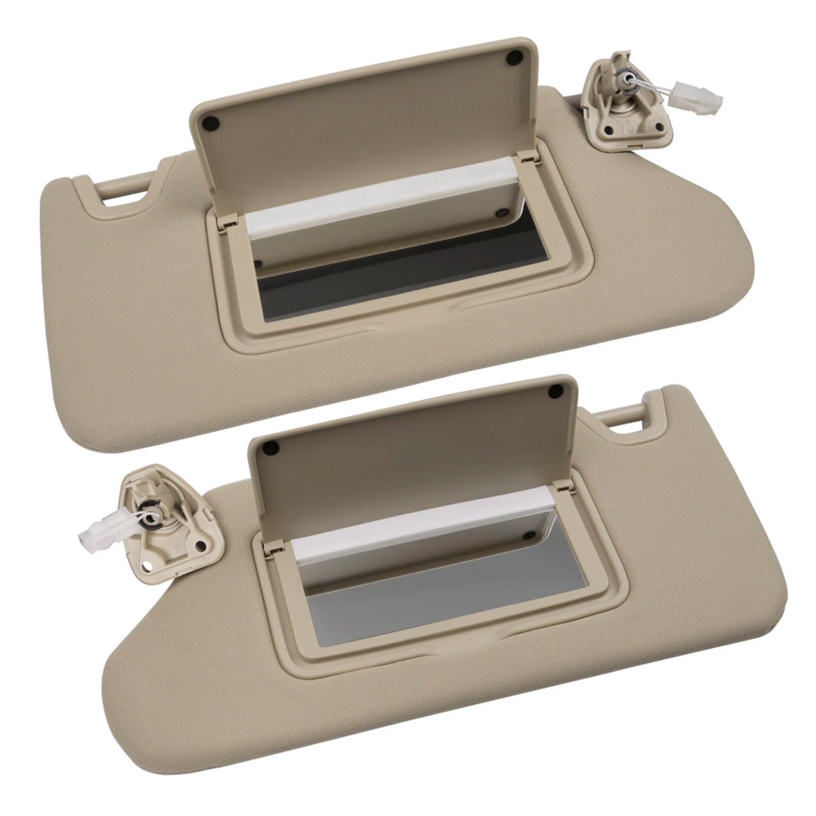 2013-2018 Nissan Altima 2PCS Beige Sun Visor Left & Right 96401-3TA2A 96400-3TA2A