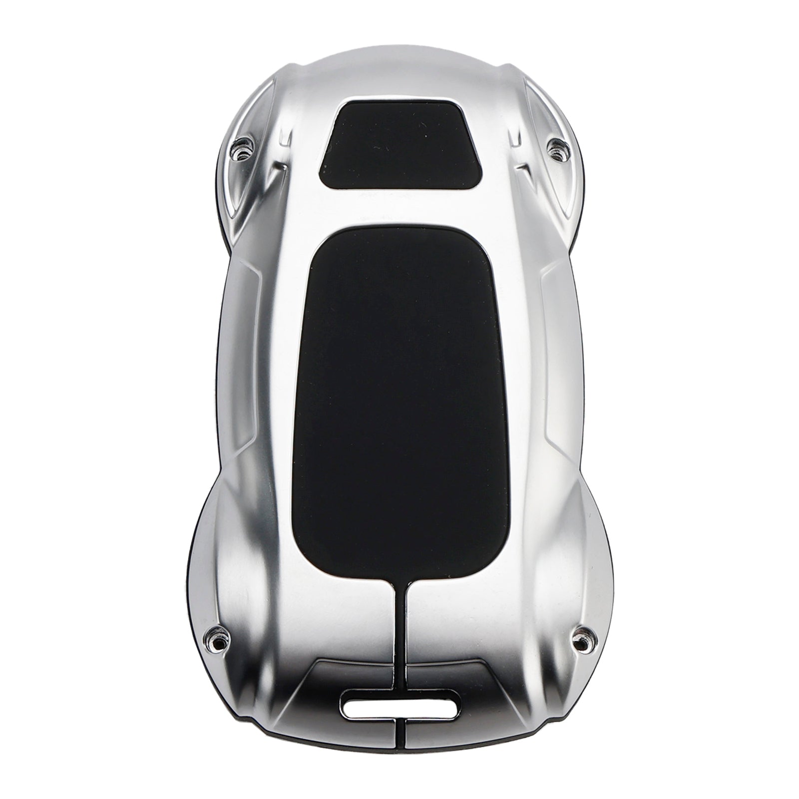 Leather Alloy Zinc Car Key Silvery Case Cover For Lexus ES260h/RX350h/LS500h