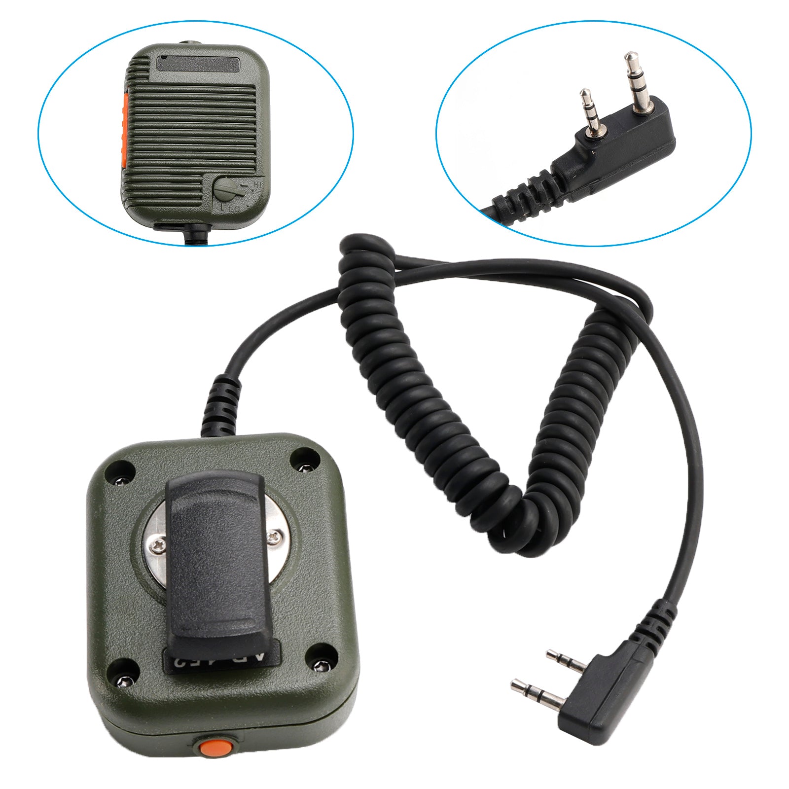 AR-152 Microphone Speaker For TK-240 TH-F7 RPU499A Plus KG669 VEV-3288S UV-5RC