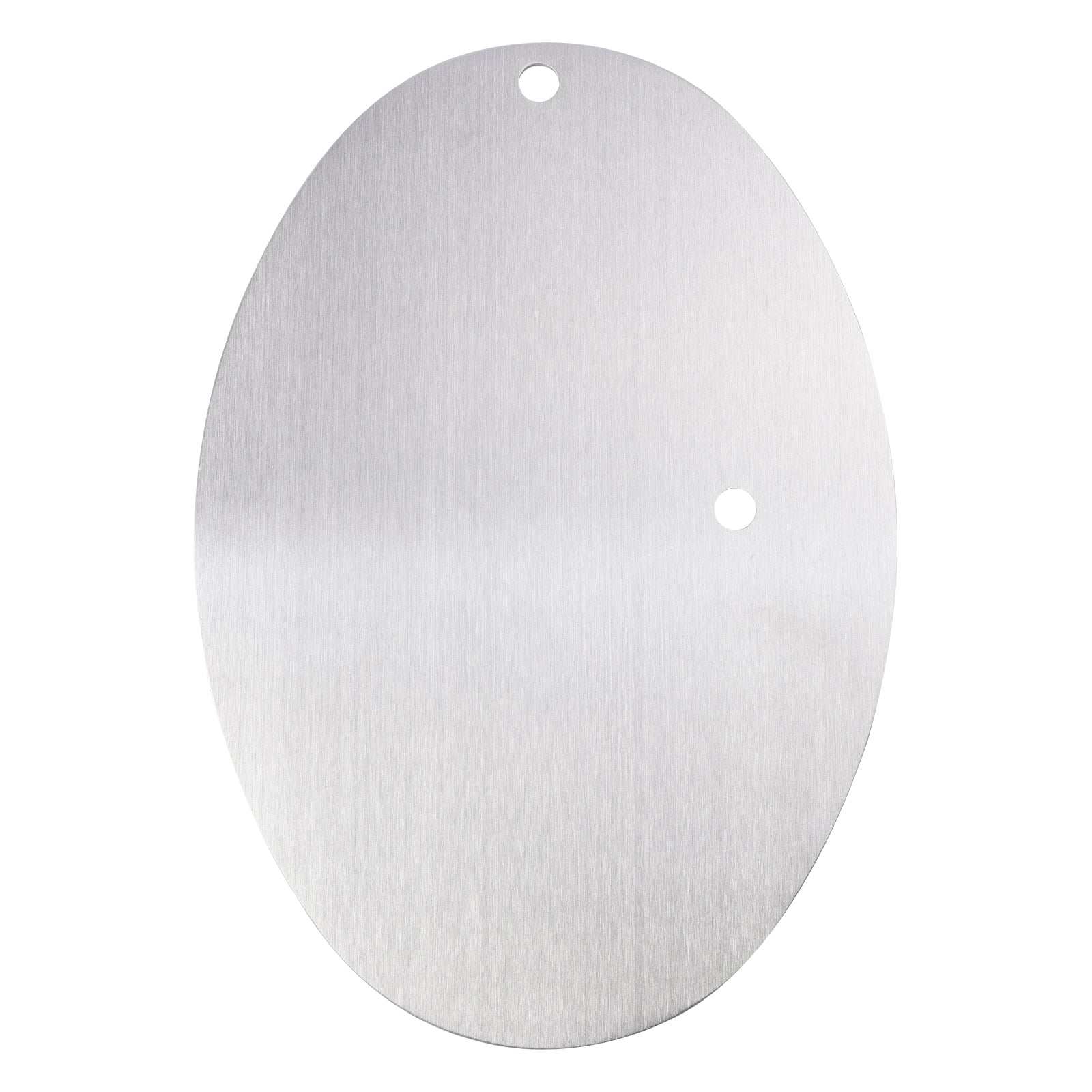 DIY Universal Motorcycle License Plate Aluminum Custom Oval Number Plate