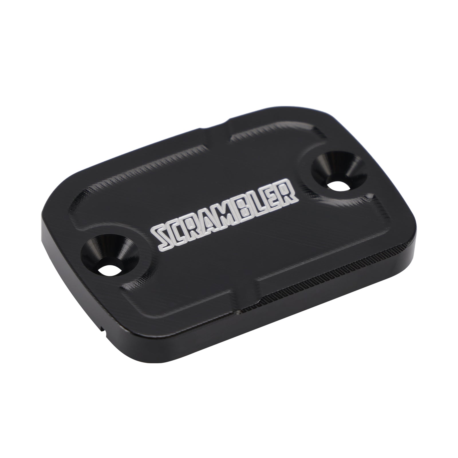 Black Brake Clutch Fluid Tank Caps For Ducati DesertX Scrambler 800 1100 2015+