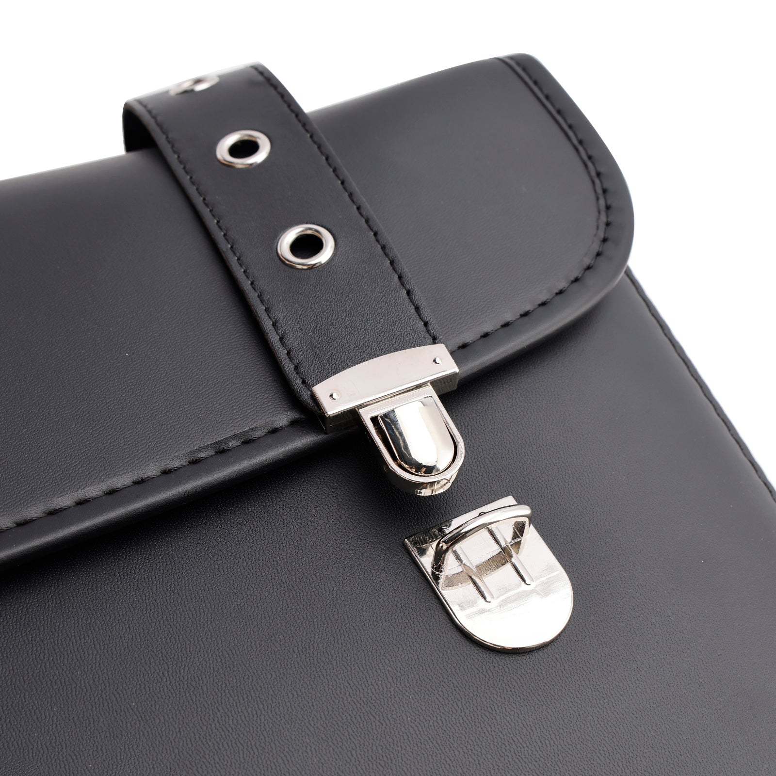 Side Tail Bag Saddlebag Color Matching Luggage Black 20L For Scooter Motorcycle