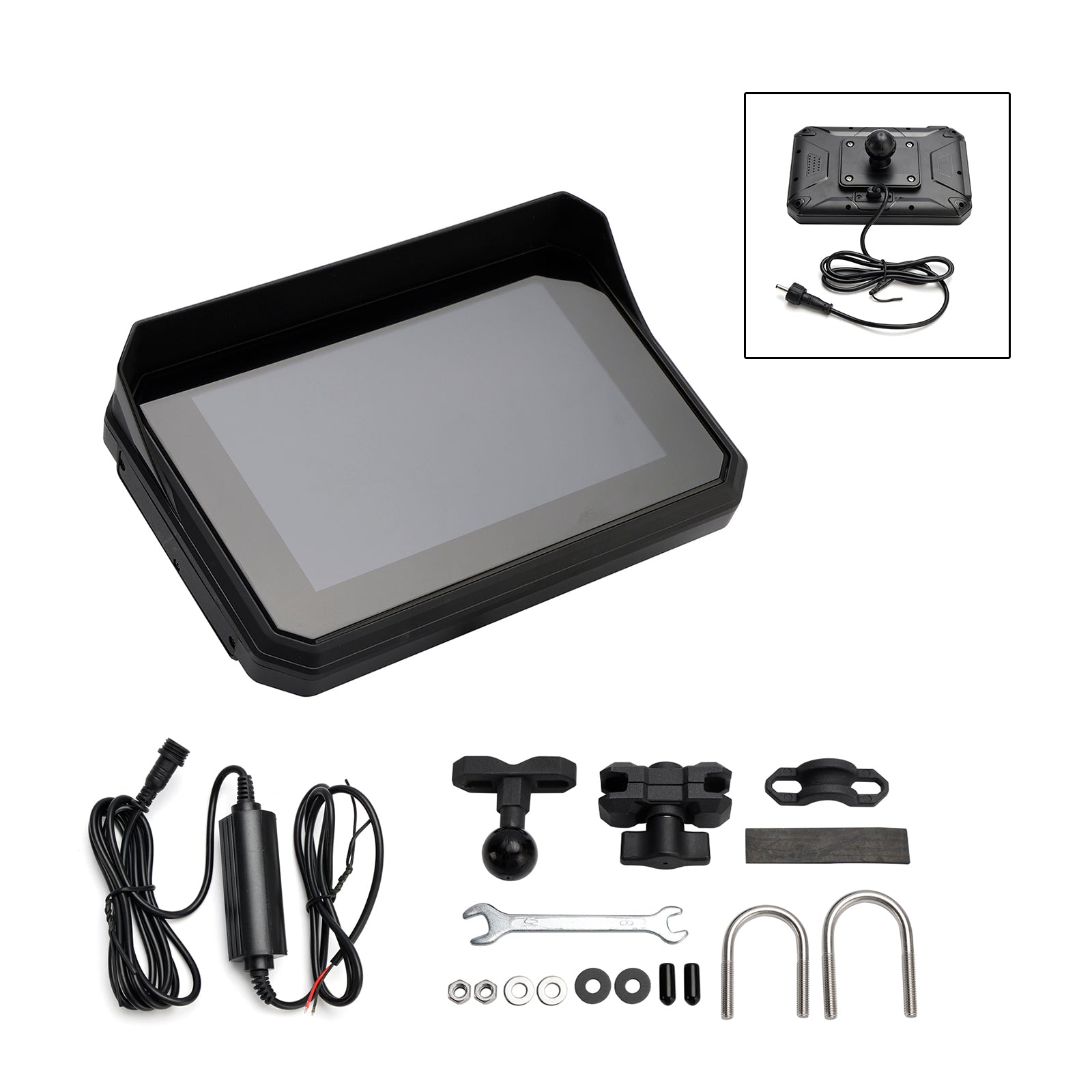 5 Inch Universal Recorder Dvr Carplay Touch Screen For Scooter Motorcycle