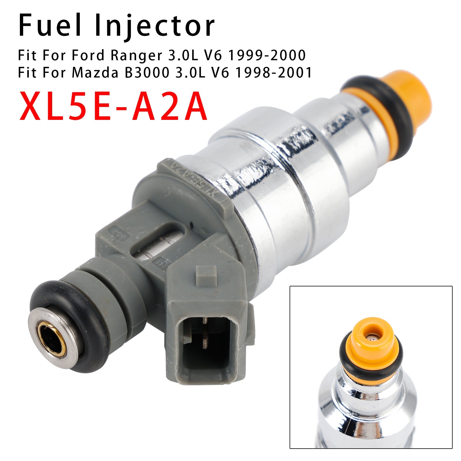 1Pcs Fuel Injector For Ford Ranger Mazda B3000 3.0L V6 XL5E-A2A XL5E-B2A