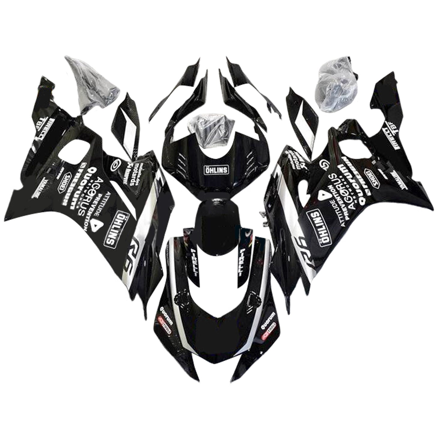 Yamaha YZF-R6 2017-2023 Fairing Kit Bodywork Plastic ABS