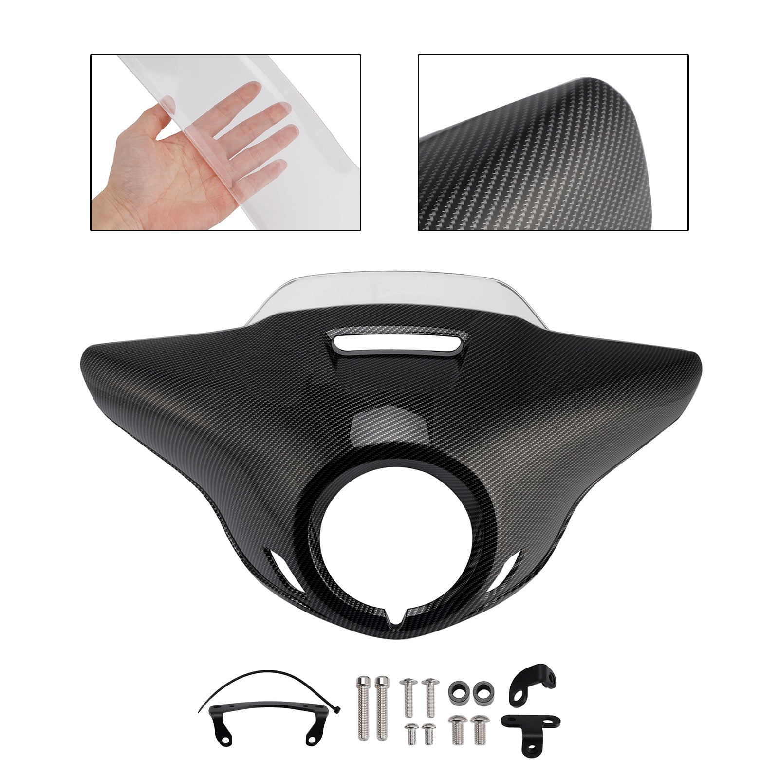 2021-2024 HONDA CM300 CM500 Windshield WindScreen Headlight Fairing