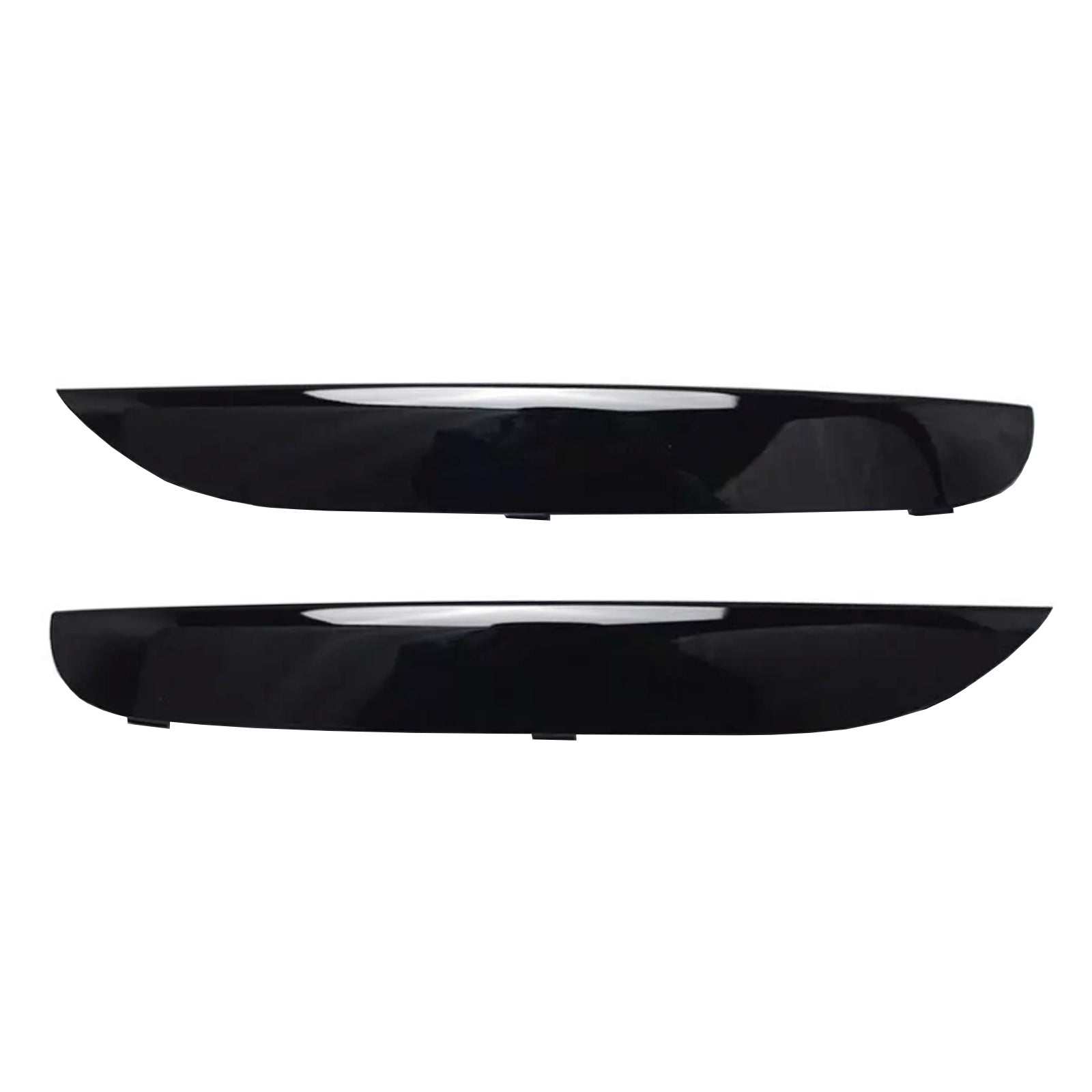 BMW 7 Series F01 F02 2009-2015 2x Front M Sport Bumper Moulding Trims