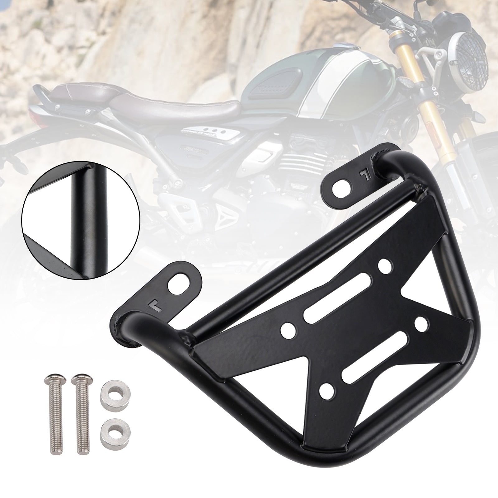Side Bag Racks Saddlebag Mounting Bracket Fit Left For Scrambler Speed 400 T4