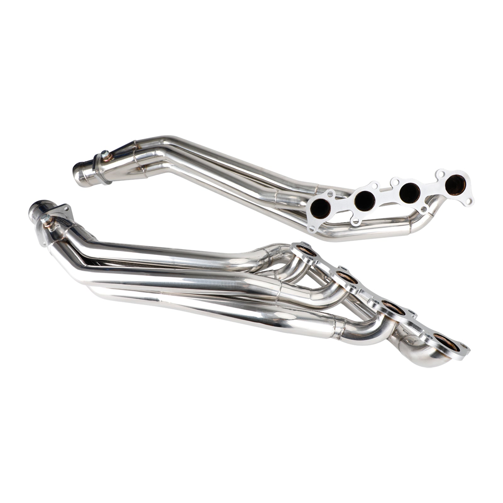 2PCS Exhaust Header Fit Ford Mustang 2011-2016 GT 5.0/302 V8 Stainless Steel