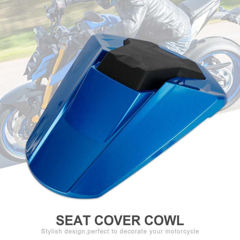 غطاء المقعد الخلفي هدية القلنسوة لسوزوكي GSXS 1000 GSX-S1000 2021 2022 أزرق