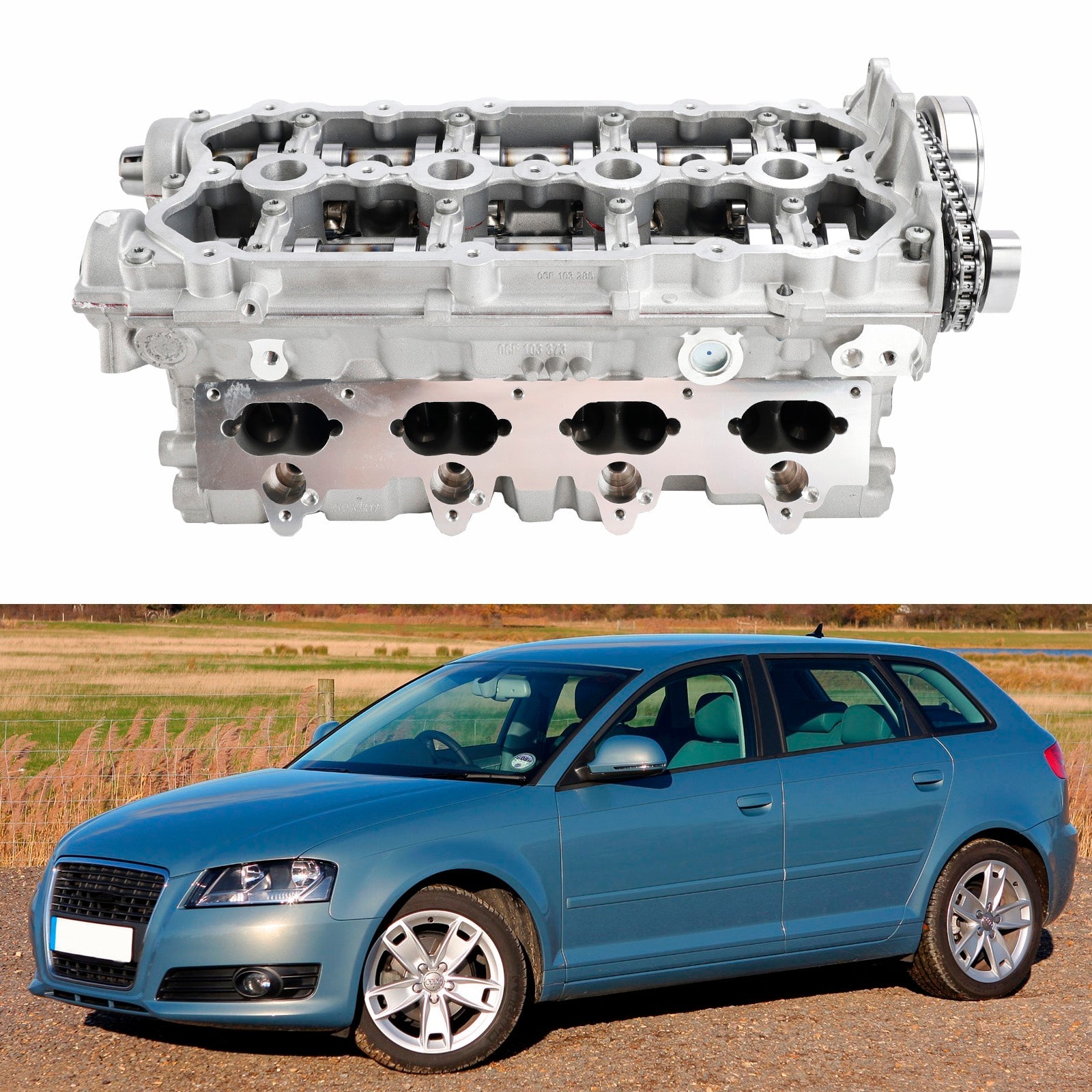 2005-2008 Volkswagen Golf GTI Jetta GLI (MKV) Skoda
Octavia 2.0 RS 2.0 Cylinder Head Assembly 06D103351D