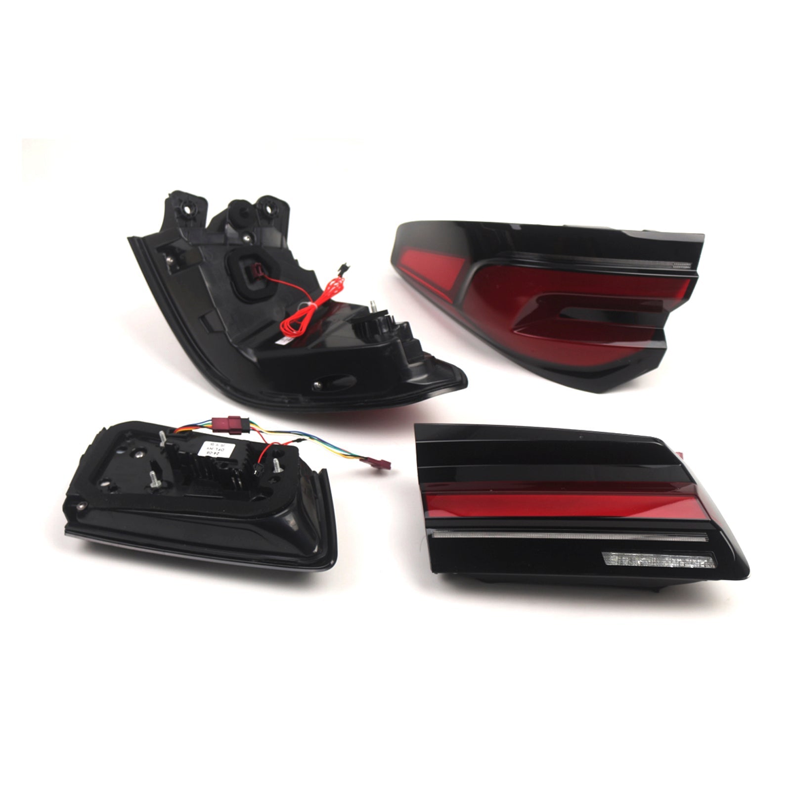 2018-2020  BMW 5 Series G30 G38 L&R Red LED Tail Lights Rear Lamp Assembly