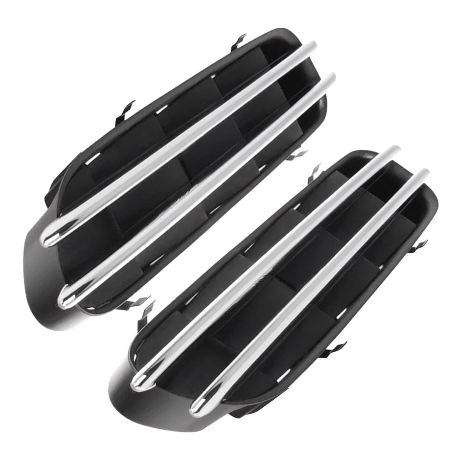 Pair Wing Fender Grille Cover Panel For BMW 5 Series E39 E60 E61 M5 51137896850