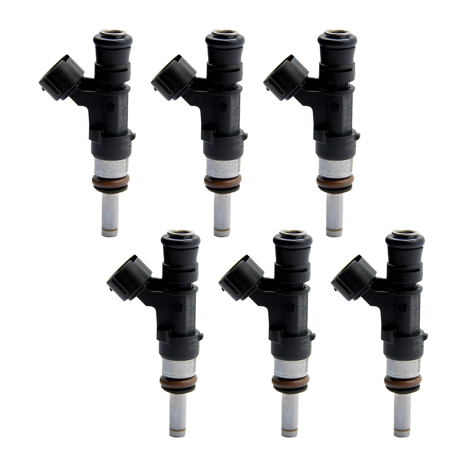 2008-2009 For Audi TT Quattro 3.2L V6 6PCS Fuel Injector 022906031L