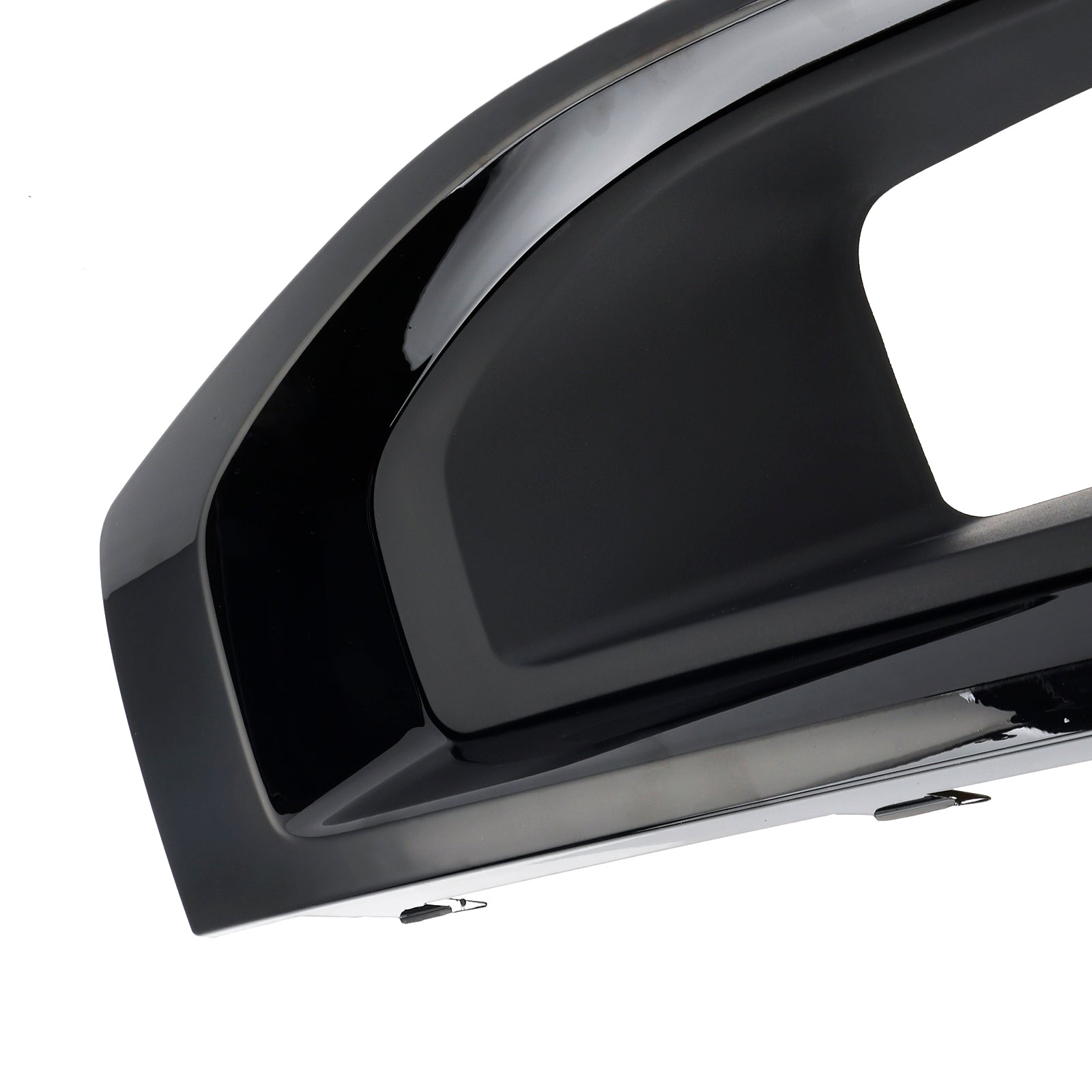 Fog Light Lamp Cover Gloss Black Trim Pair For GMC Yukon / Yukon XL 2015-2020