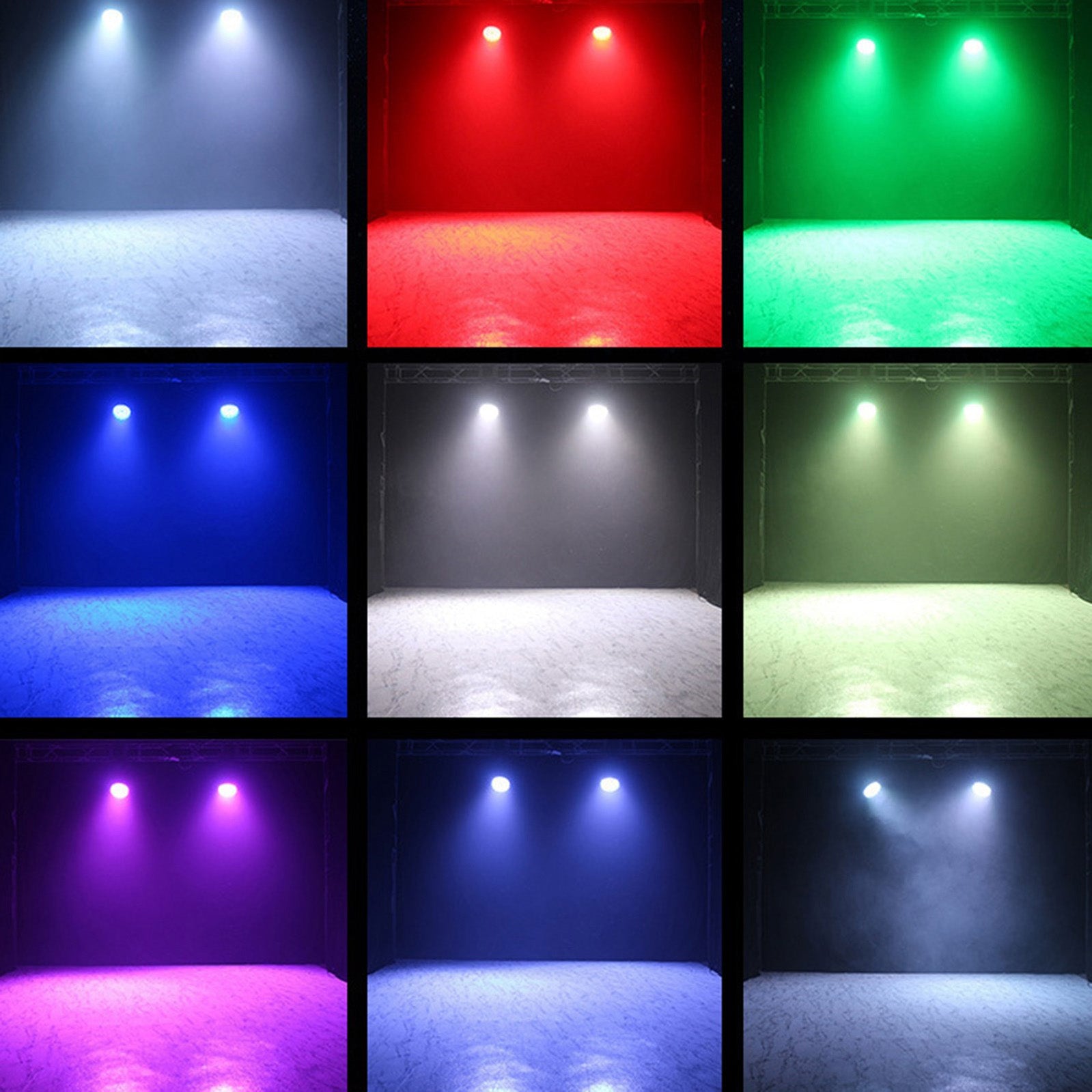 4Pcs 36 x 10W RGBW 4in1 LED Zoom Moving Head 360W Wash Stage Light DMX 15CH