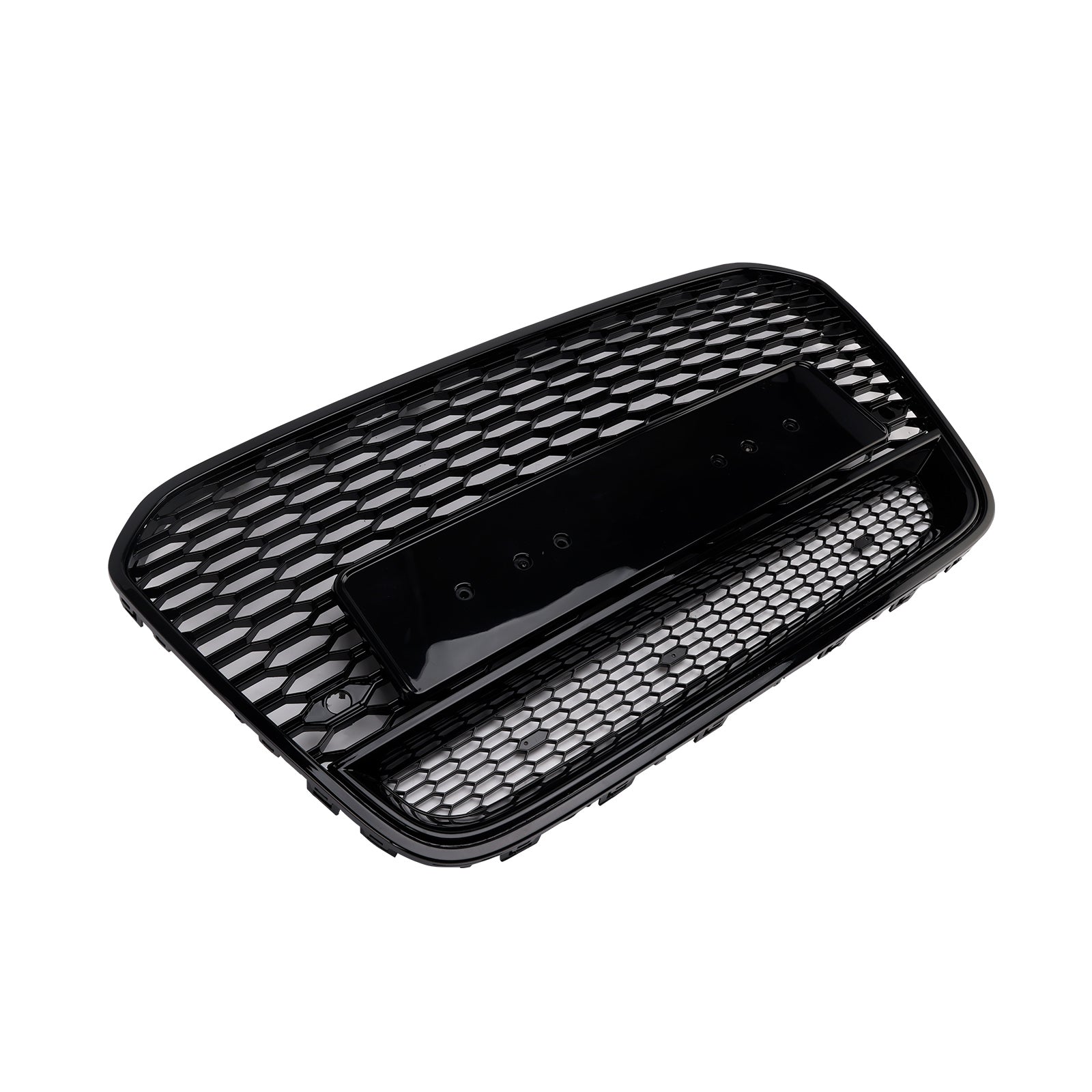 RS6 Style Front Mesh Honeycomb Grill Grille Fit Audi A6 S6 C7 2012-2015