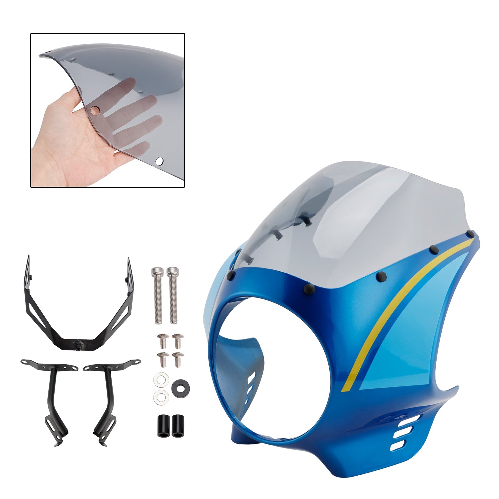 2022-2025 Yamaha XSR900 Headlight Fairing Windshield WindScreen