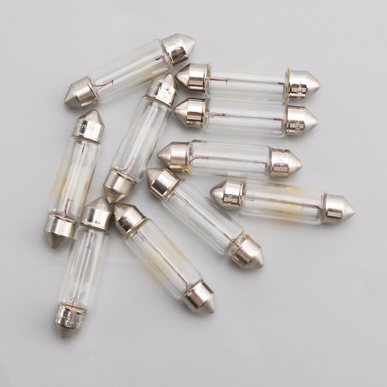 10PCS Car Light Tubular Lamp bulb C10W SV8.5-8 43MM 6429 24V 10W For OSRAM