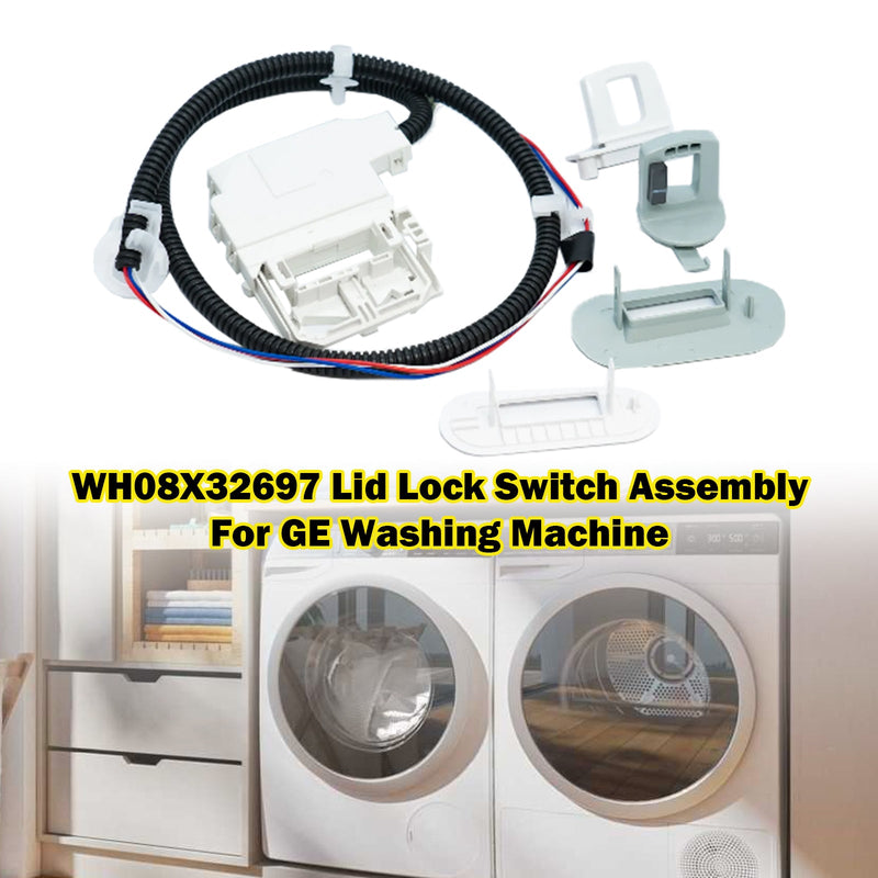 WH08X32697 Lid Lock Switch Assembly For GE Washing Machine