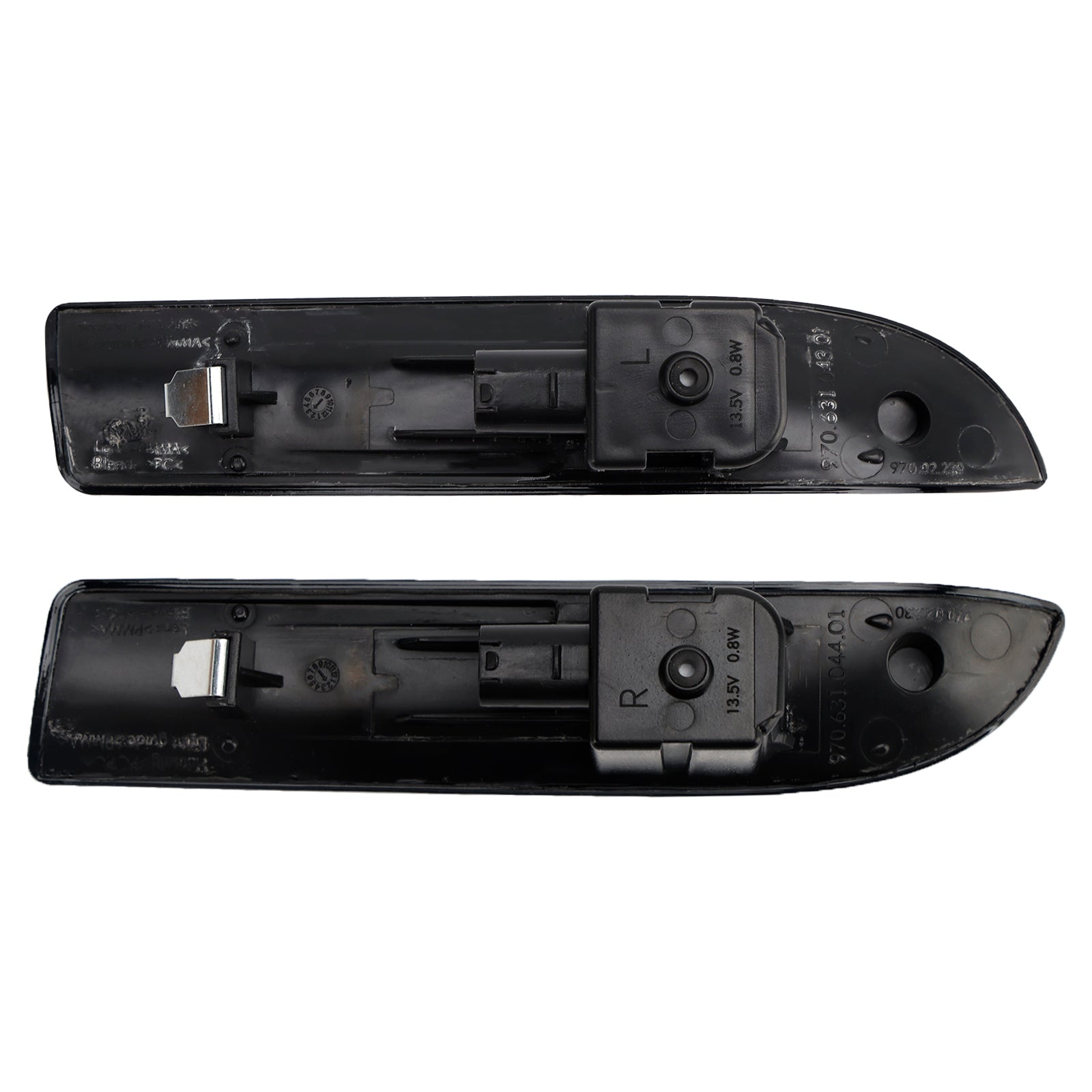 2010-2016 Porsche Panamera 970 2Pcs Front Fender Turn Signal Light Lamp 97063104301 97063104401