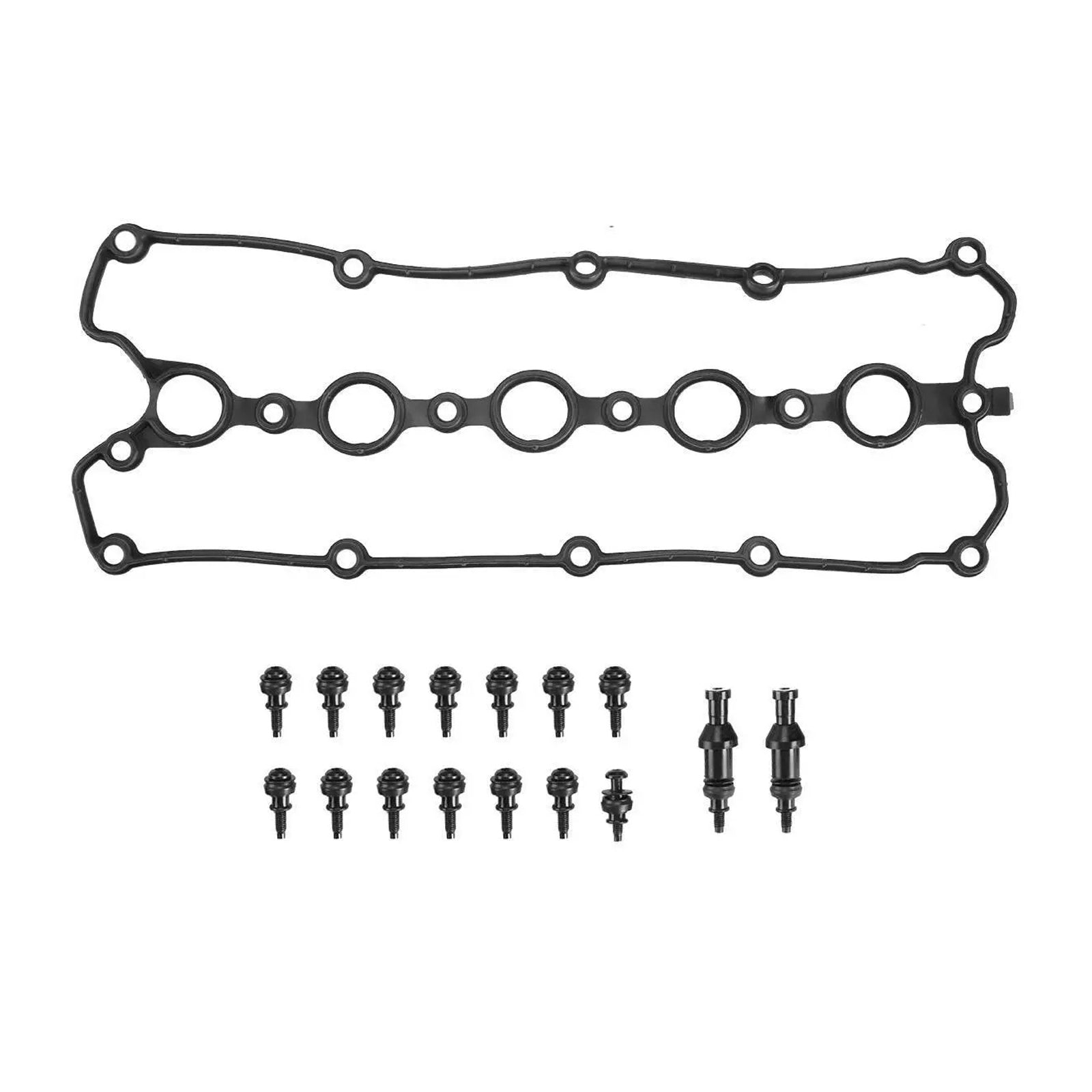 2006-2014 VW Jetta 2.5L Engine Valve Cover w/Gasket Bolts Cap 07K103469L 07K103469L