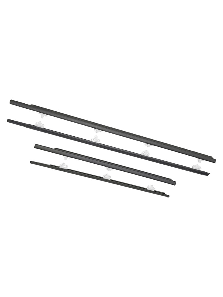 4PCS Window Sweep Weatherstrips For Nissan Sunny B13 1991-1994