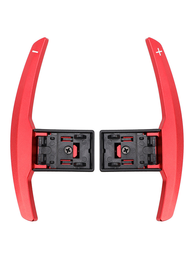 Paddle Shifter Extension For BMW F Series F30 F31 F32 F10 X3 X5 Aluminium Red
