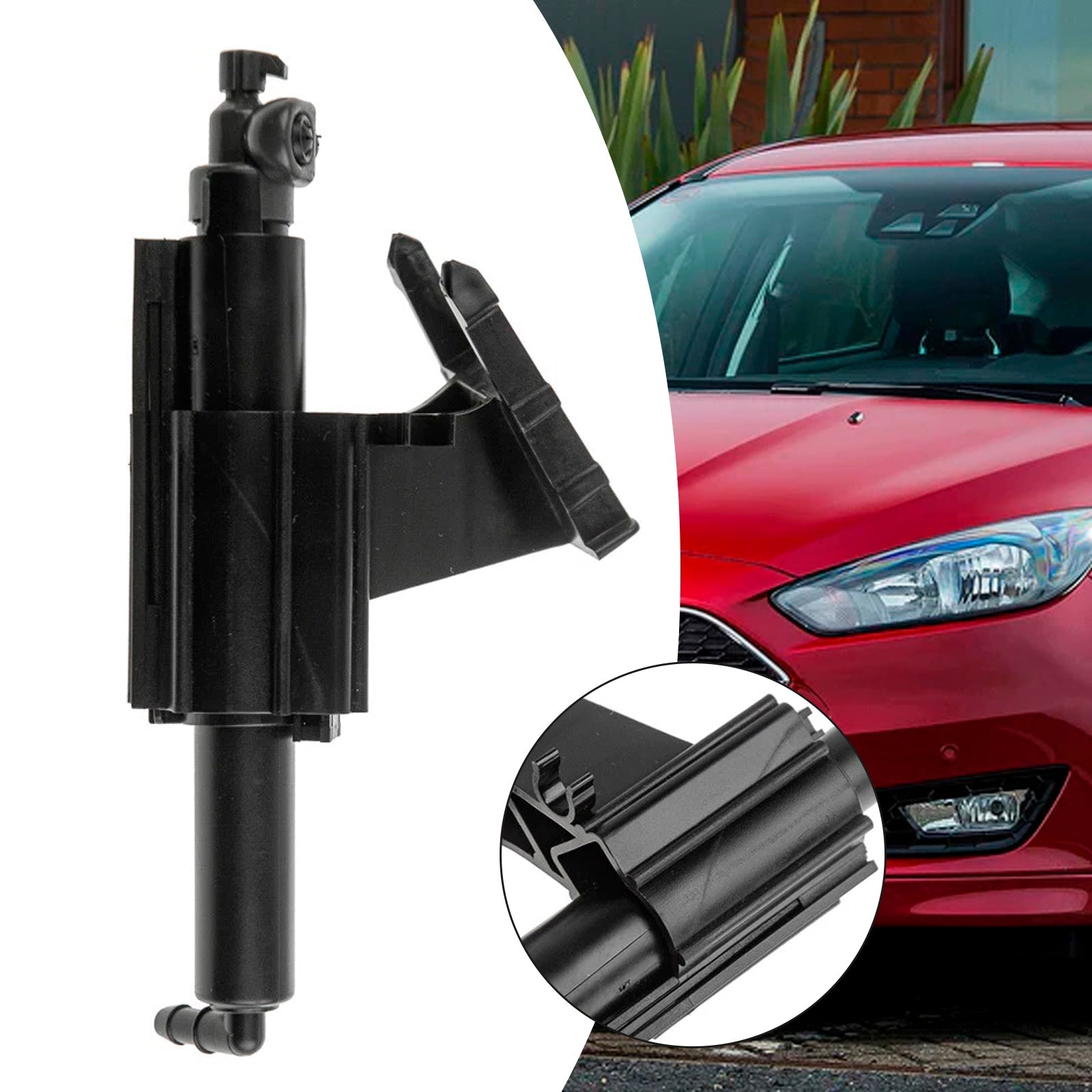 2010-2017 Ford Focus Front Headlight Spray Washer Nozzle Left BM5113L015AC