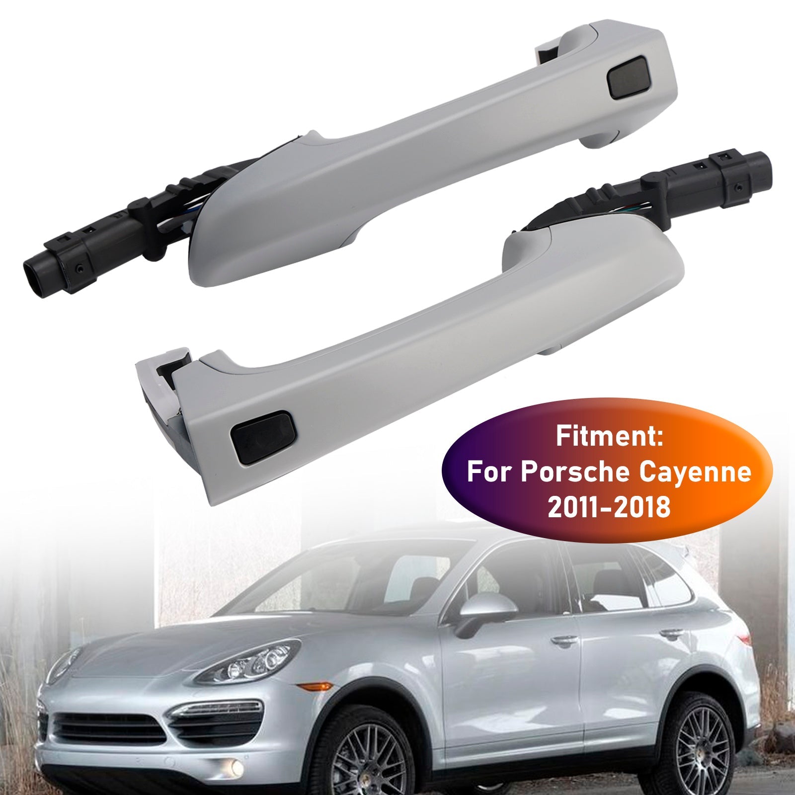 2011-2018 Porsche Cayenne Left&Right Side Exterior Door Handle