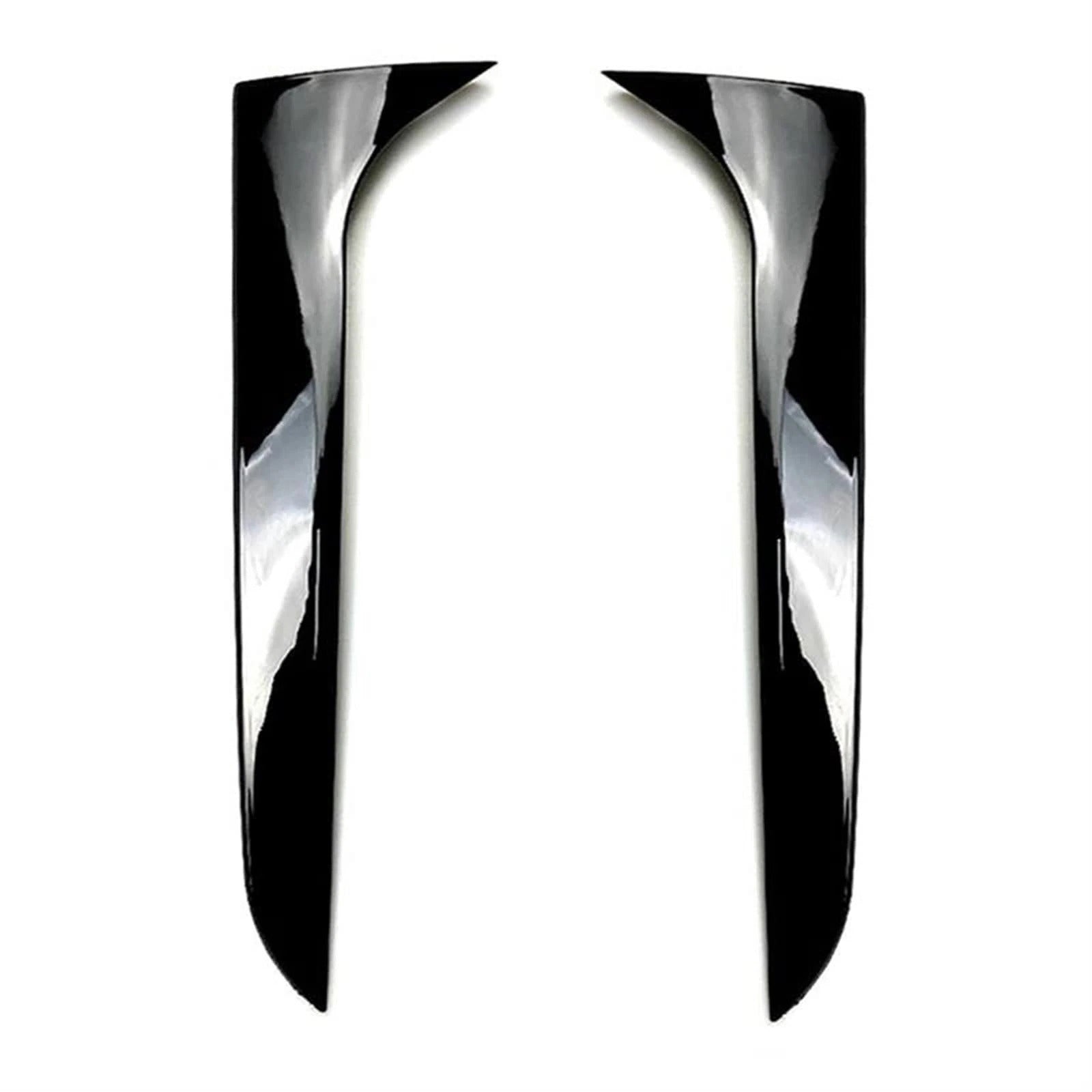 2009-2016 Audi A4 B8 Avant Gloss Black Pair Rear Window Side Wing Spoiler