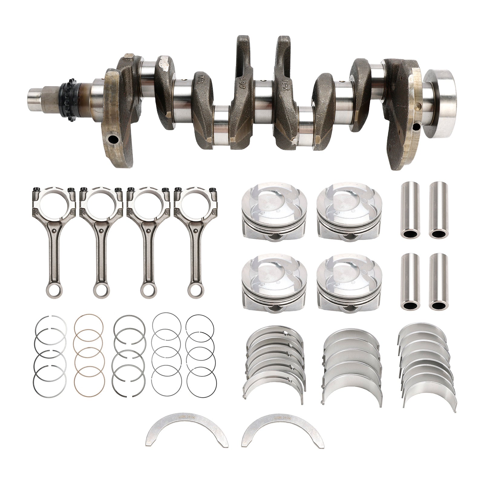 Hyundai Veloster RE:FLEX Hatchback 3-Door 2014 Crankshaft & Connecting Rod Piston Kit