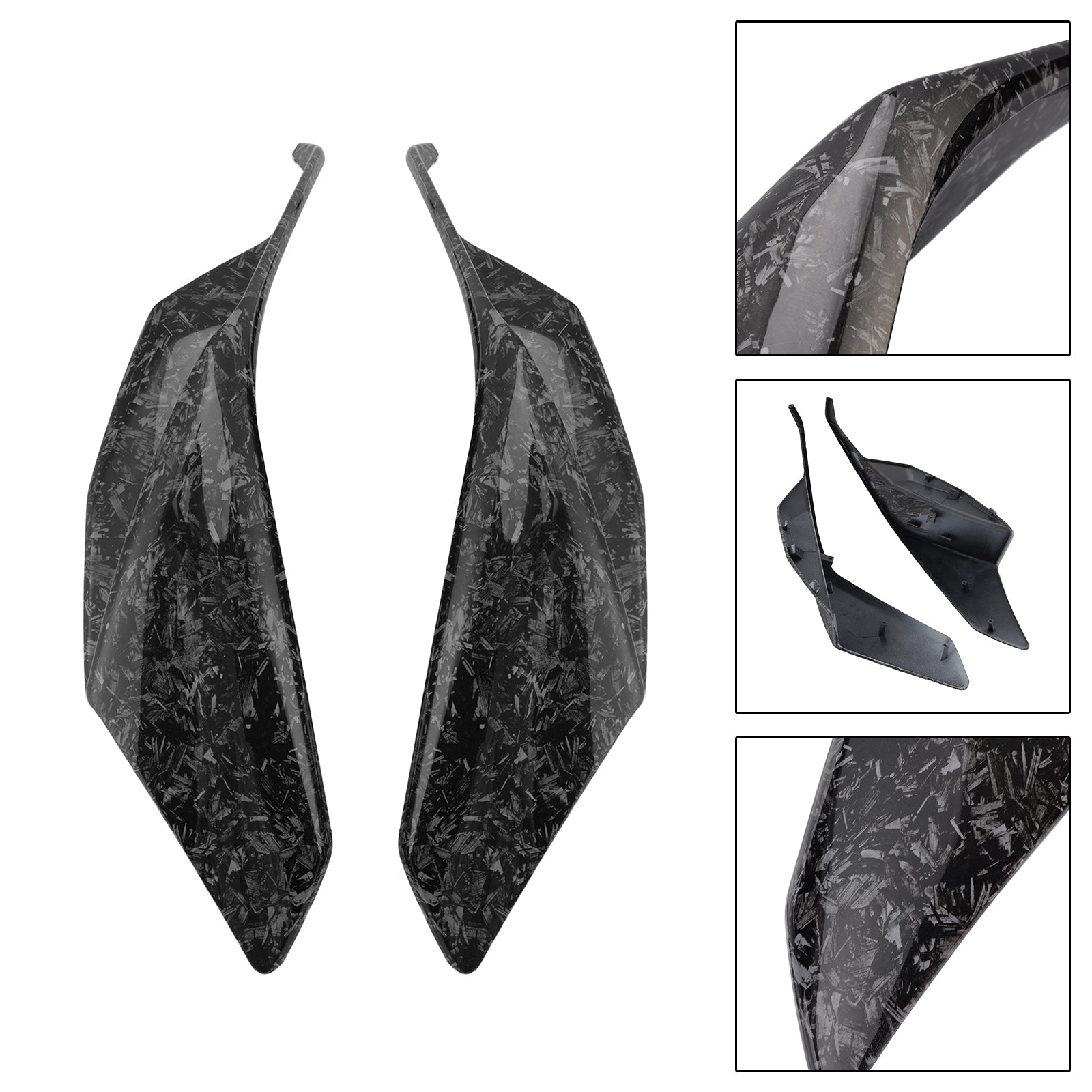 2021-2024 Aprilia RSV4 Air Deflector Spoiler Side Fairing Part Kit Panels