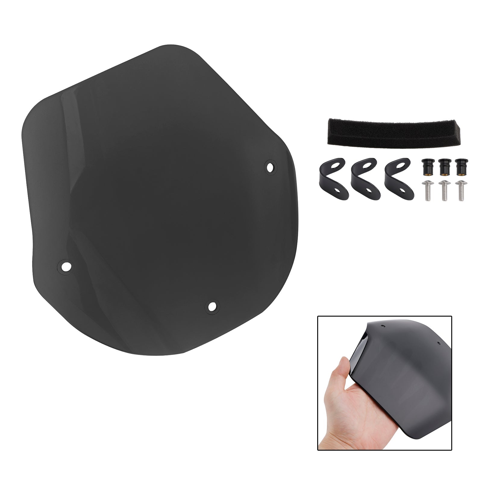 Windshield WindScreen + Bracket fit for Suzuki GSX-8S 2023-2024