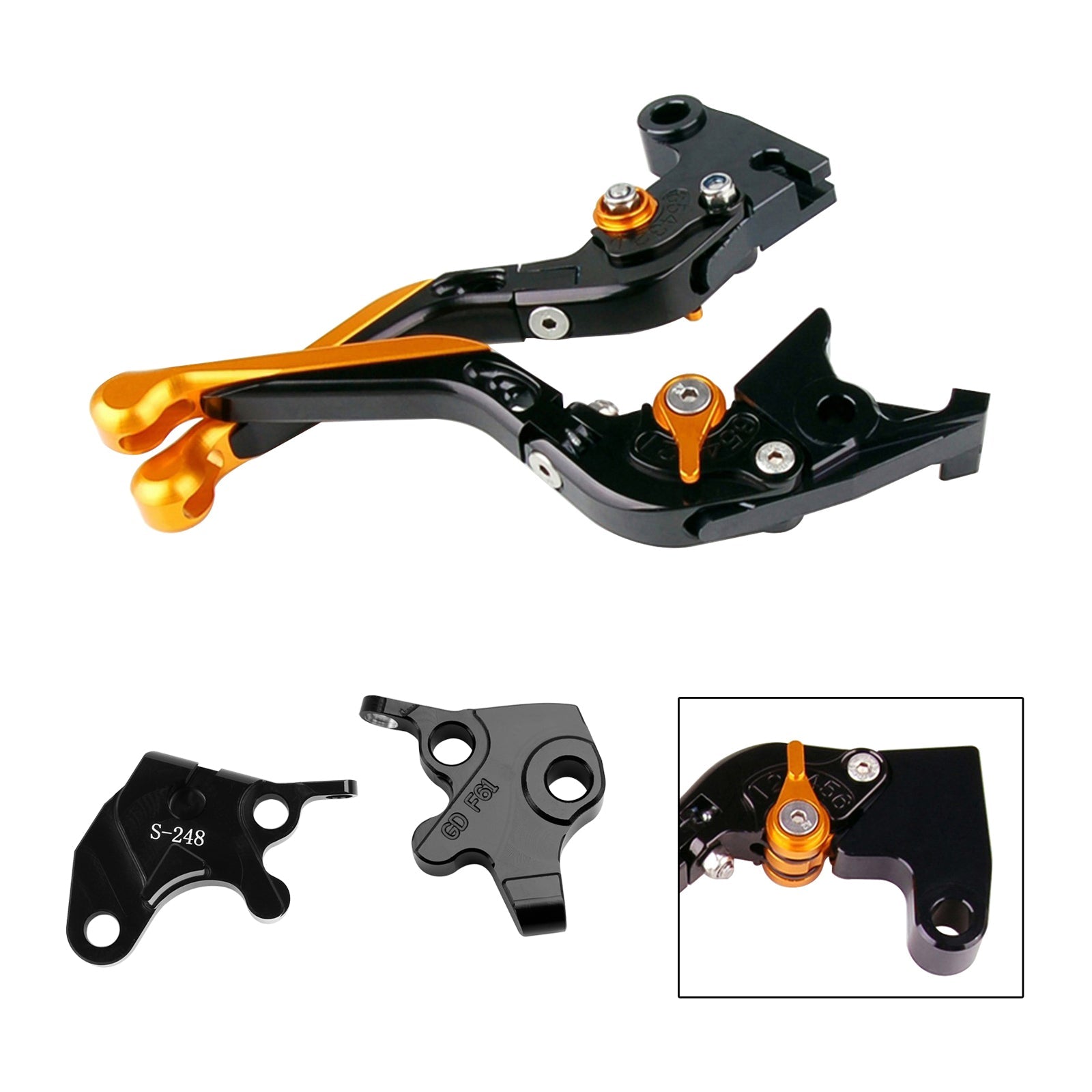 2008-2011 YAMAHA YZF R125 Adjustable Clutch Brake Lever