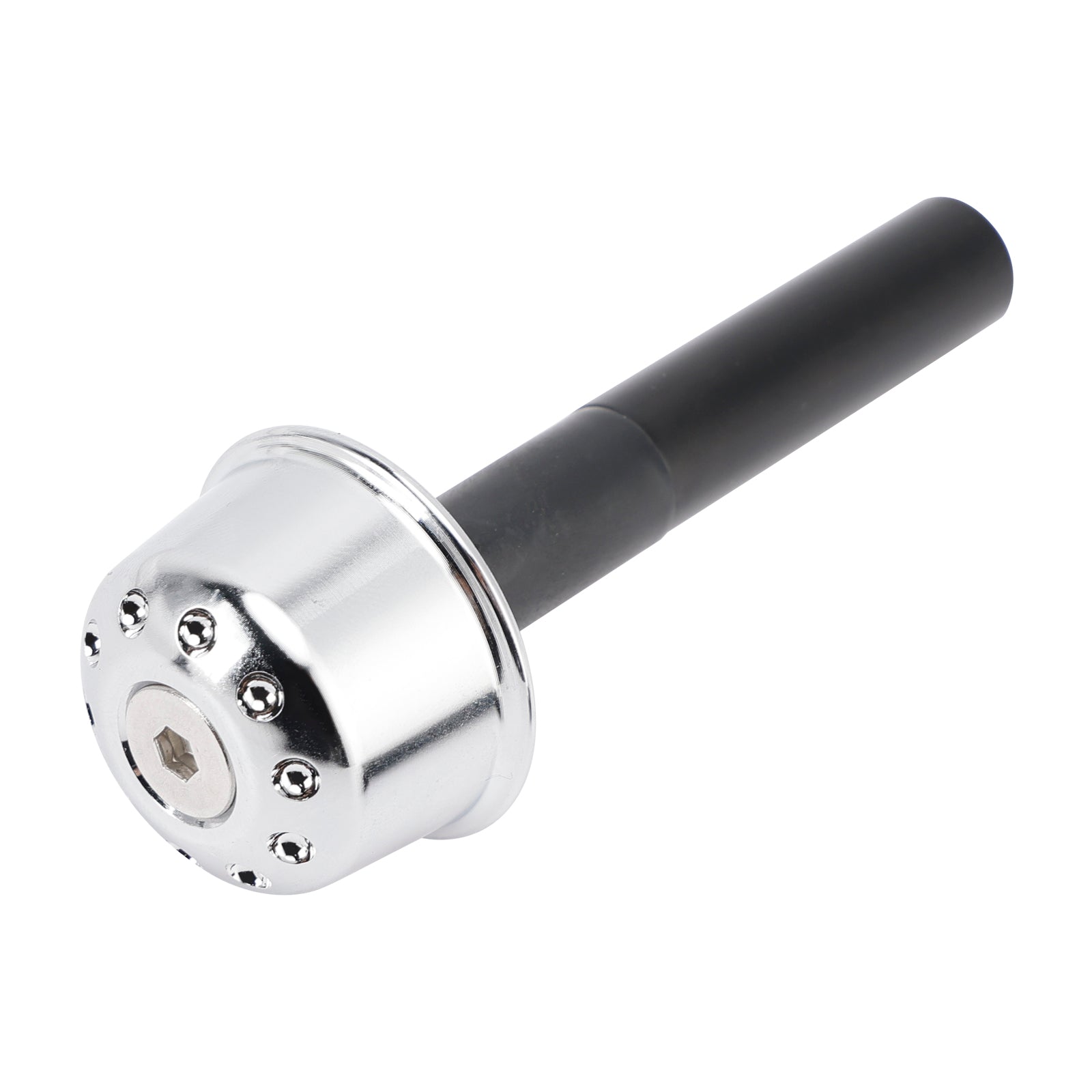 CNC Silver Handlebar Ends Weight For Kawasaki Eliminator 500 450 400 W800