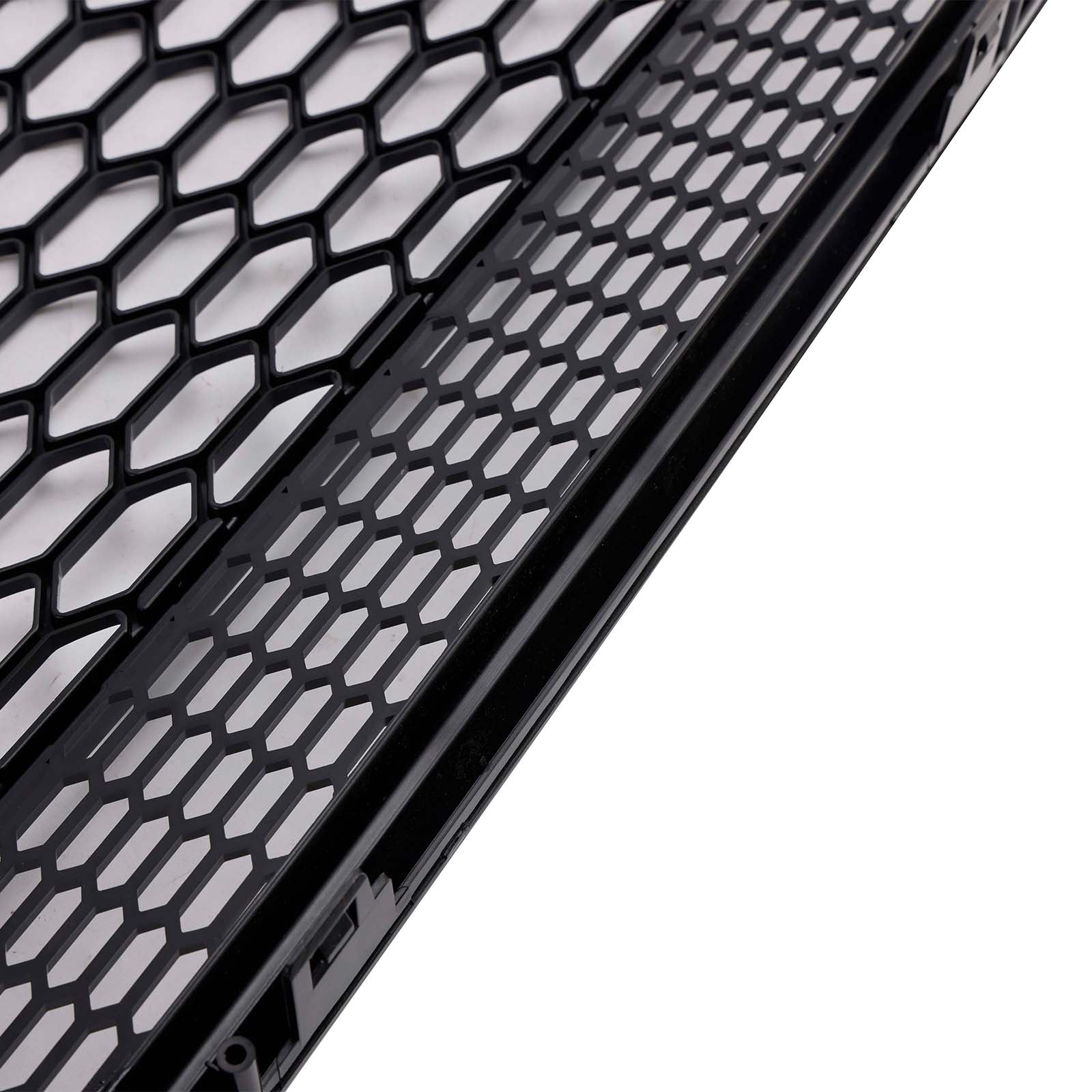 2005-2015 Fit for Audi Q7 Gloss Black Front Bumper Radiator Vent Mesh Grill Grille