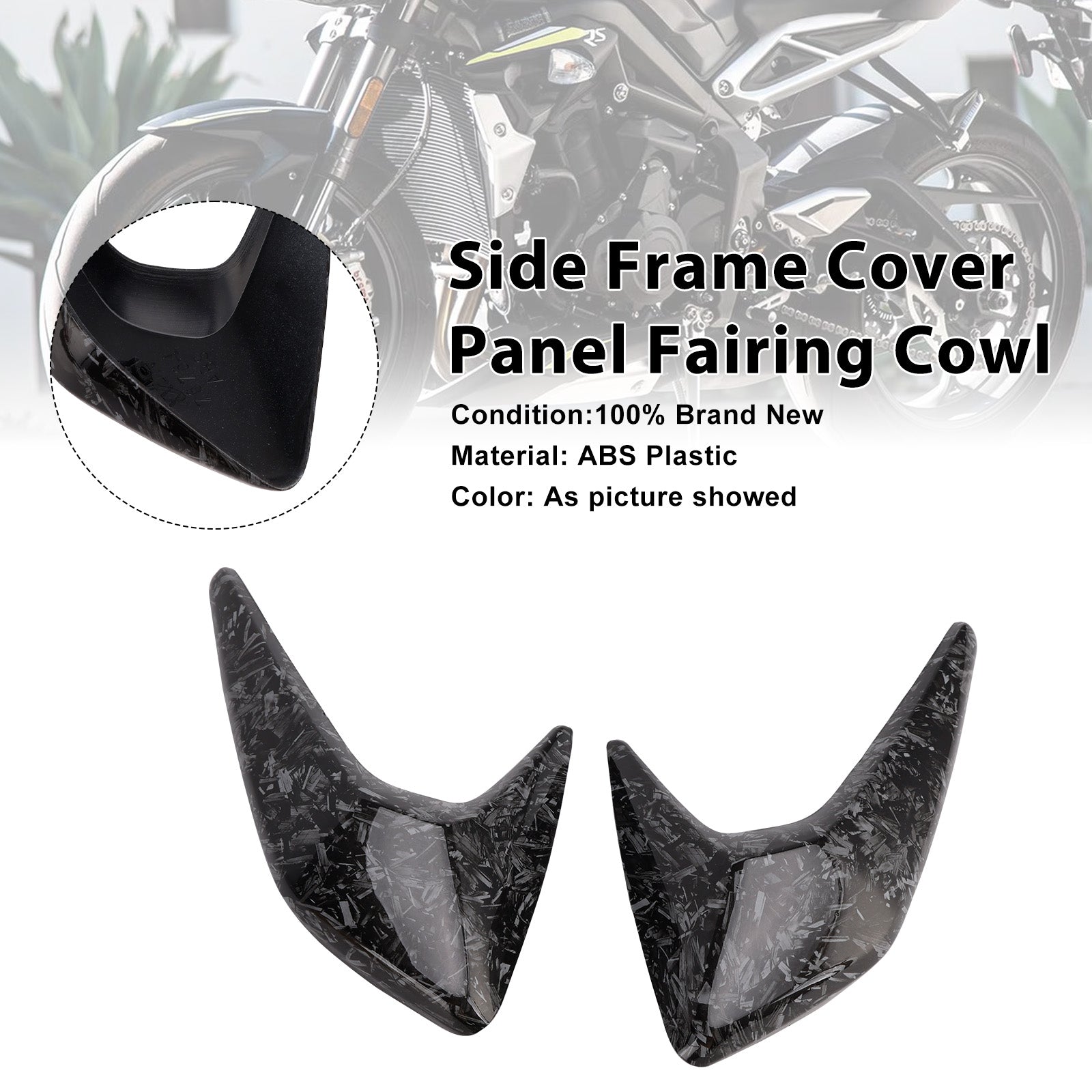 2020-2022 Street Triple 765 R/RS Side Frame Cover Panel Fairing