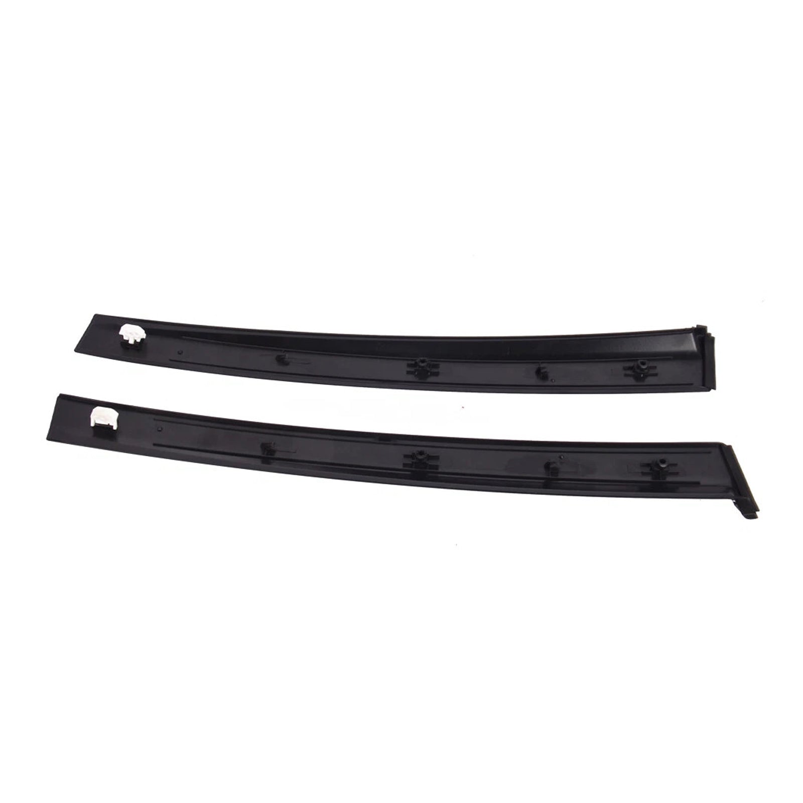 1992-1995 Honda Civic 2/3 door coupe and hatchback Left&Right Door Garnish Trim Pillar Sash Set SLJ-1173A-BK