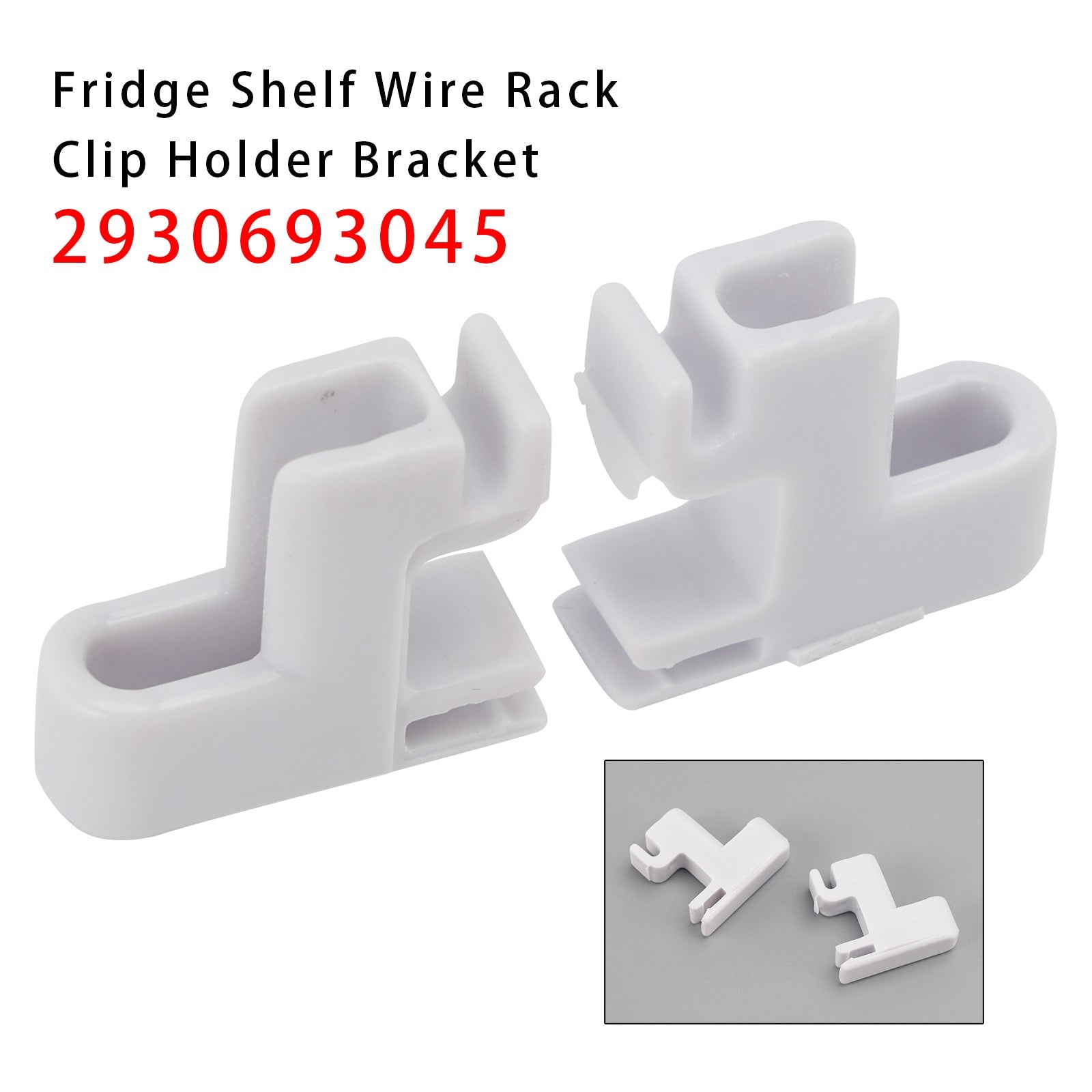 2PCS Fridge Shelf Wire Rack Clip Holder Bracket 2930693045 For Dometic RV