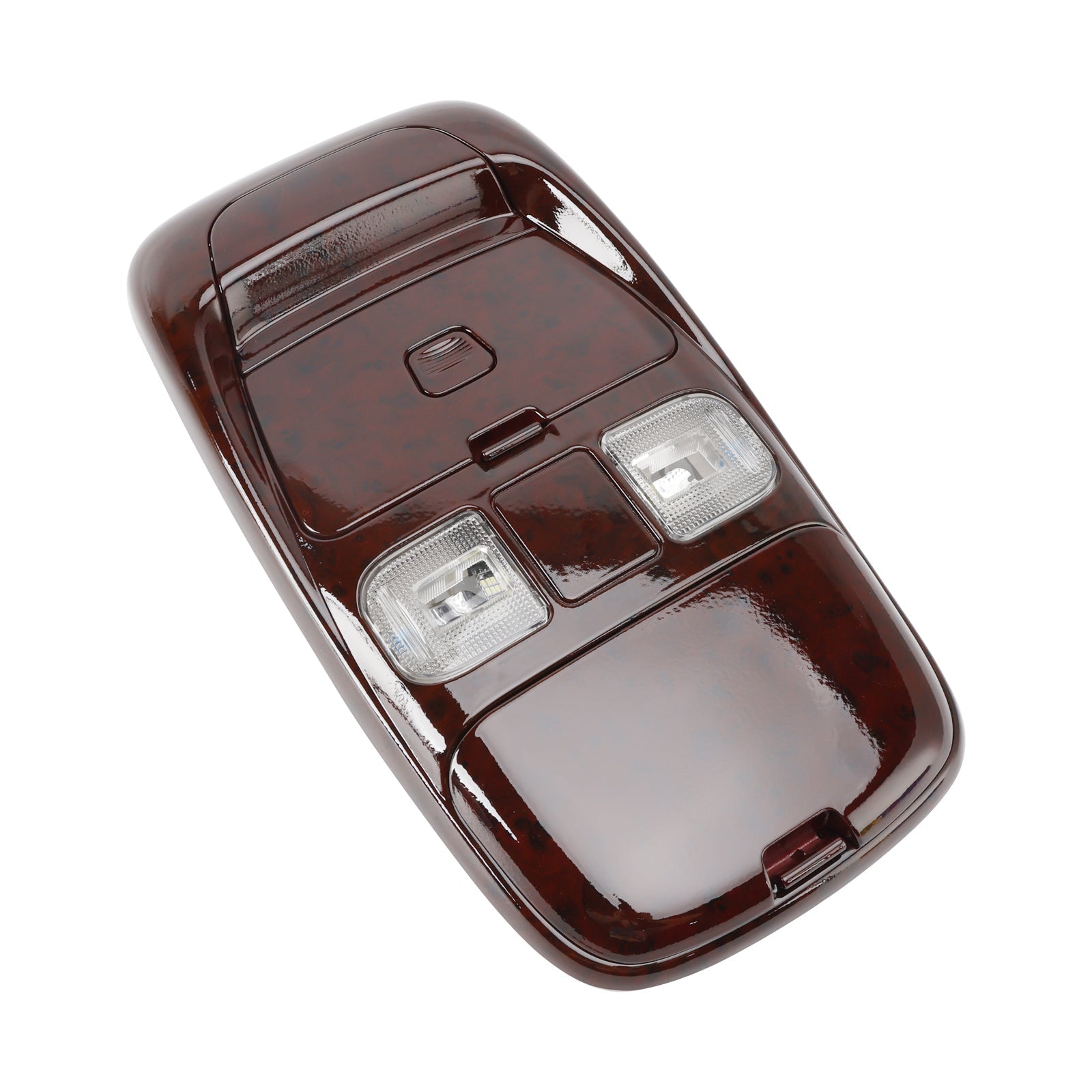 1998-2002 Dodge Ram 3500 Front LED Overhead Console Peach wood  SN94TL2AA 5013618AA