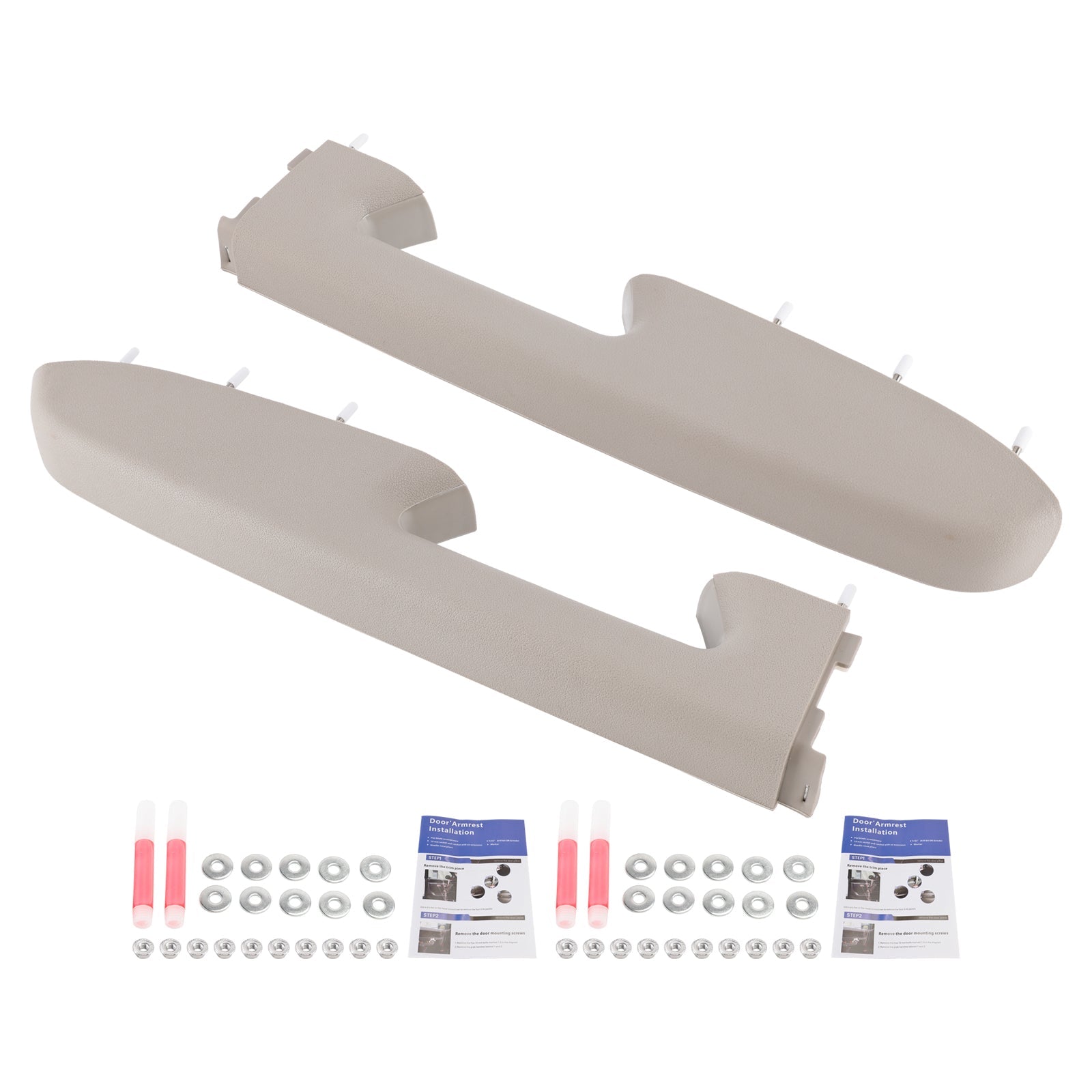 2010-2014 For Chevrolet Silverado 3500 HD Front Armrest Repair Kit Gray 22818466
