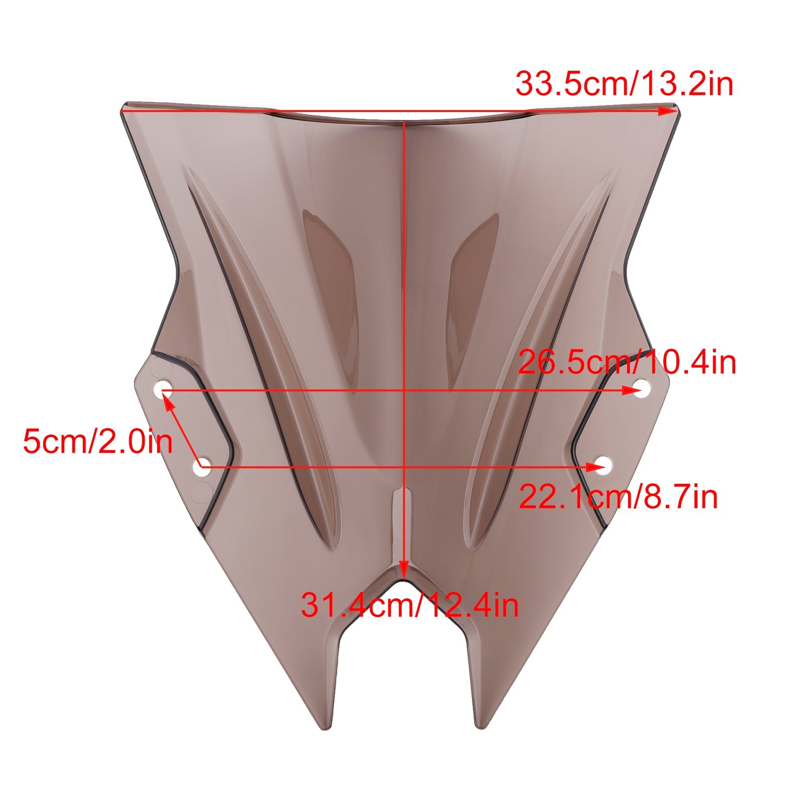 Windshield Windscreen for KAWASAKI NINJA 500 EX500R 2024-2025