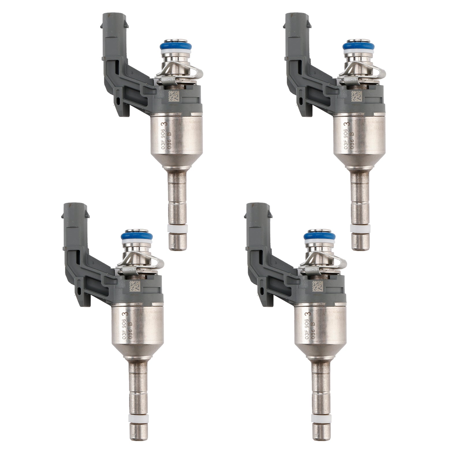4PCS Fuel Injector 03F906036B Fit Audi A1 A3 Fit VW Beetle Golf 6 1.2 TSI/TSFI