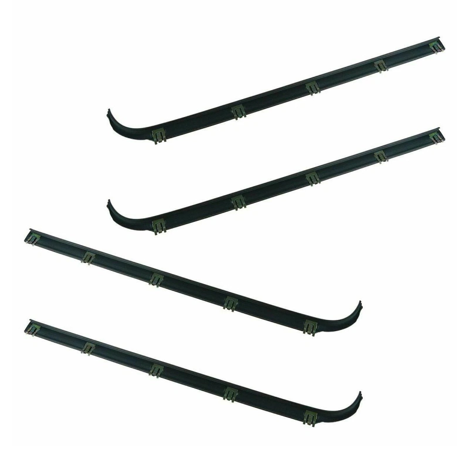 1997 Ford F250 HD Front Door Weatherstrip Seal Kit 8PCS Door Window Sweep Weatherstrip Seal Kit
