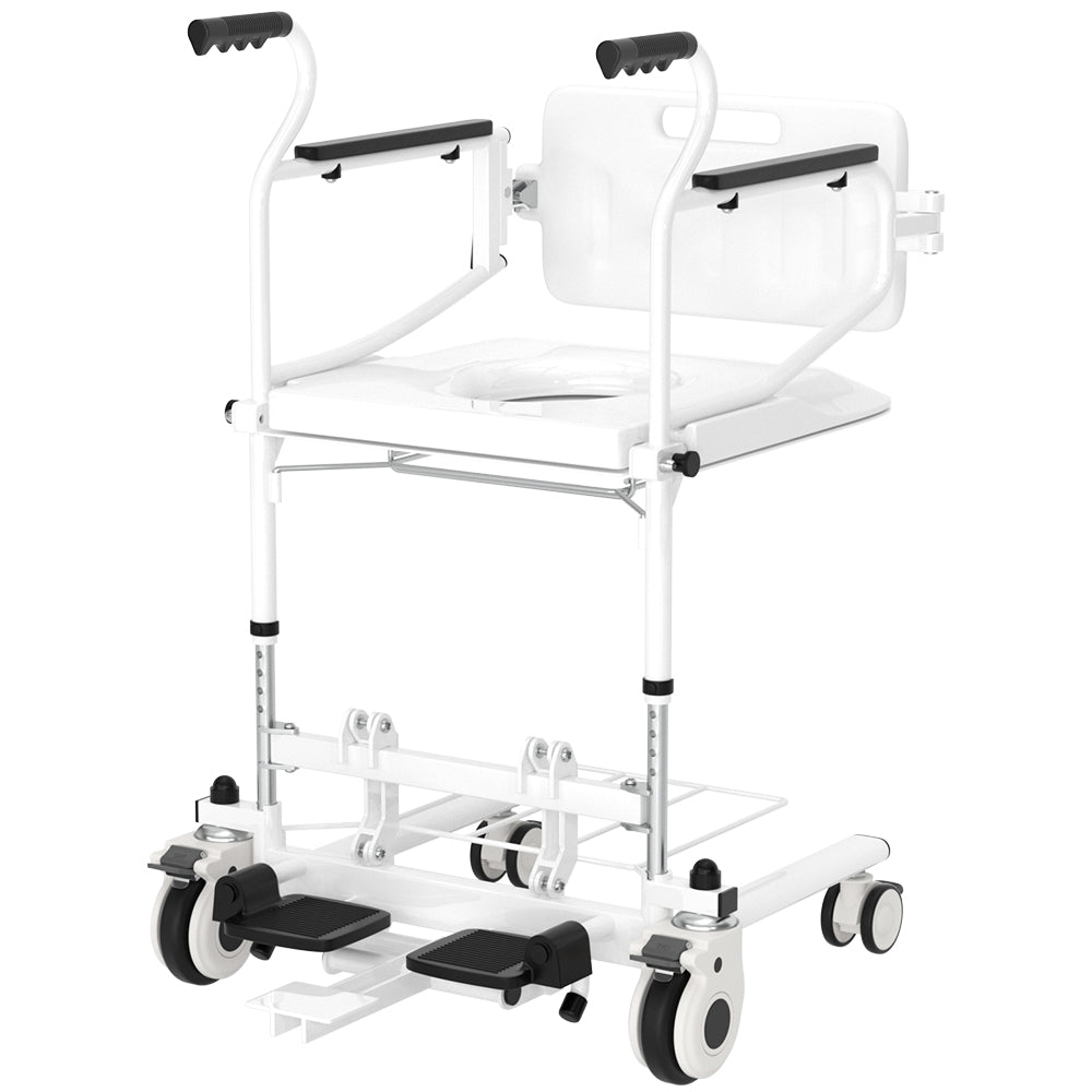 Patient Chair Transferred Lift Wheelchair Removable Split Type Wheelchair 250 lb